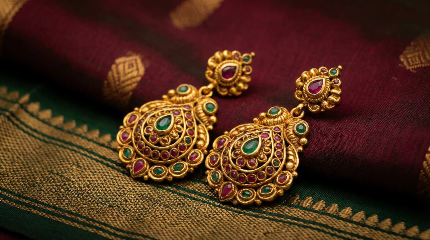 Why Closed Setting Earrings Are Preferred in Traditional Jewellery?