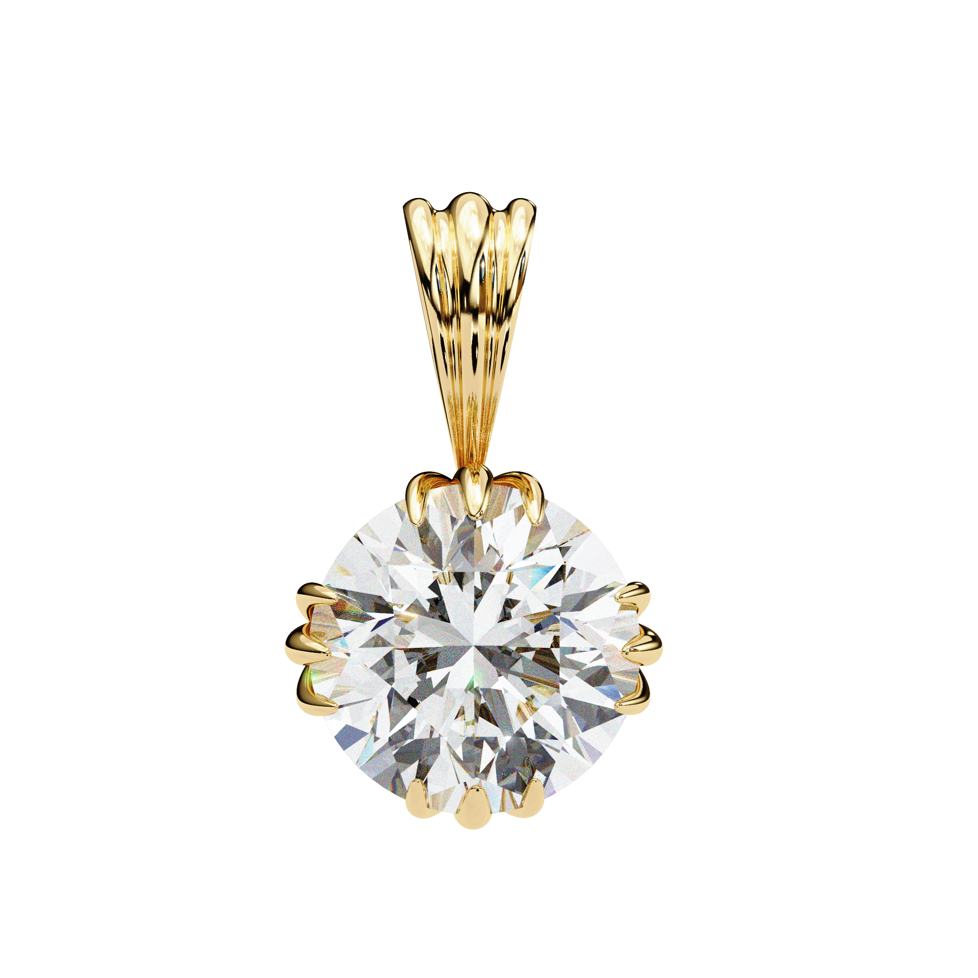 Trinity Diamond Pendant