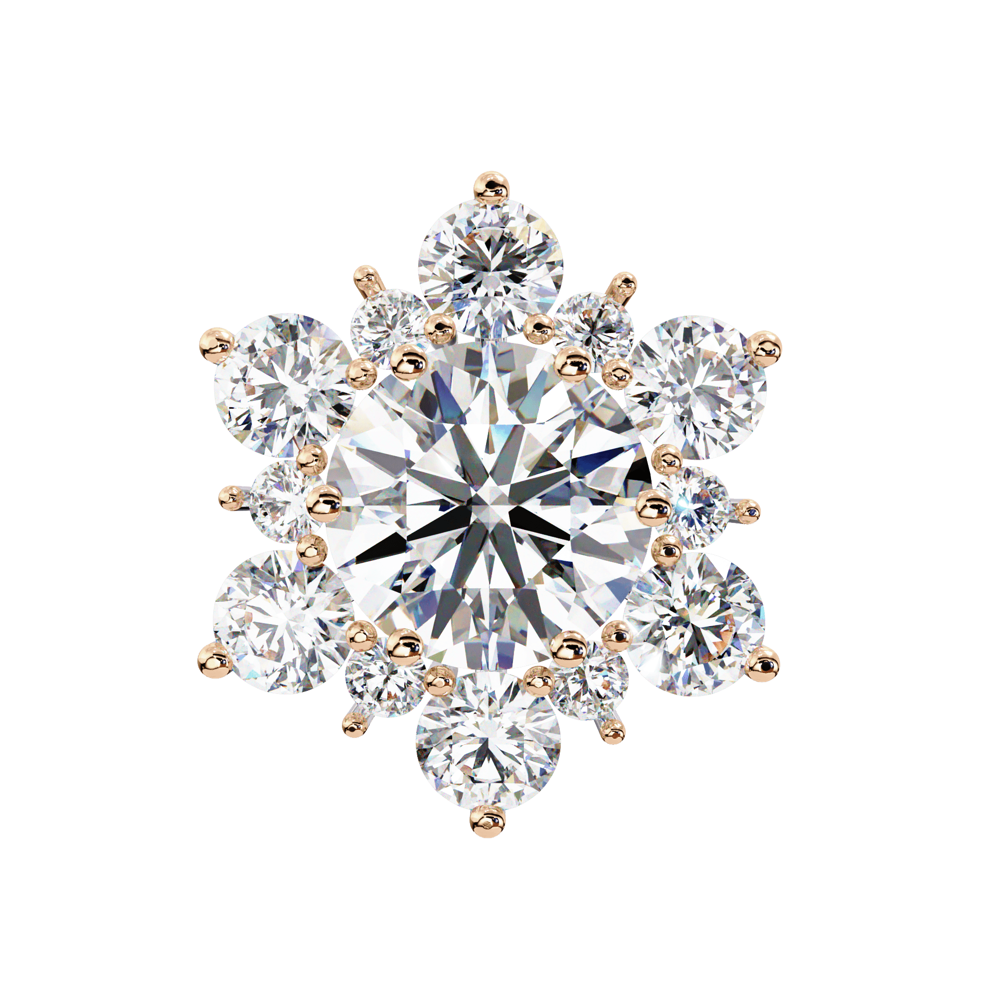 Primrose Diamond Earring
