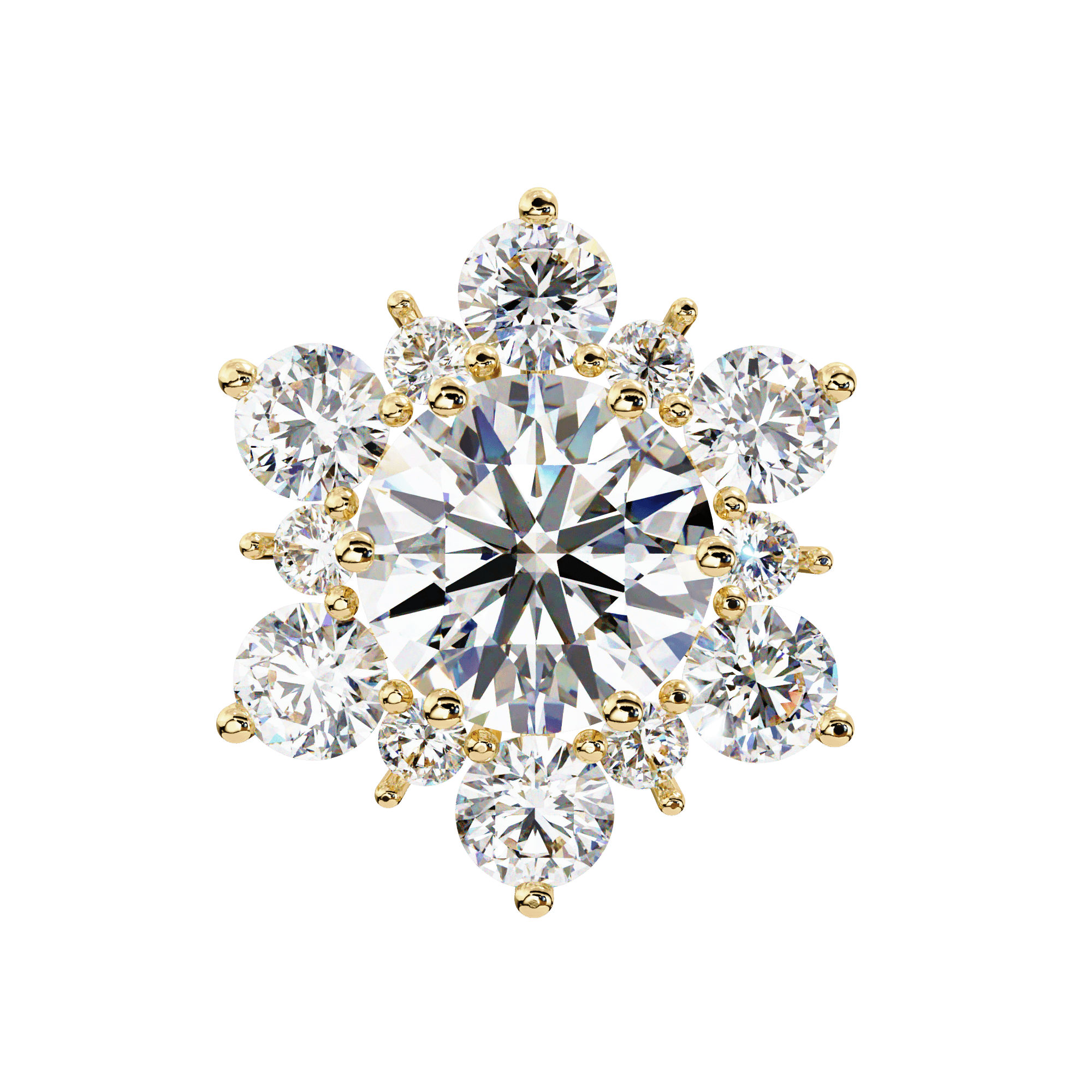 Primrose Diamond Earring