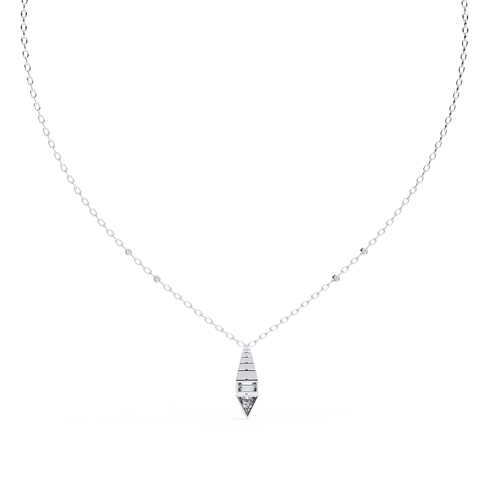 Genevieve Diamond Pendant