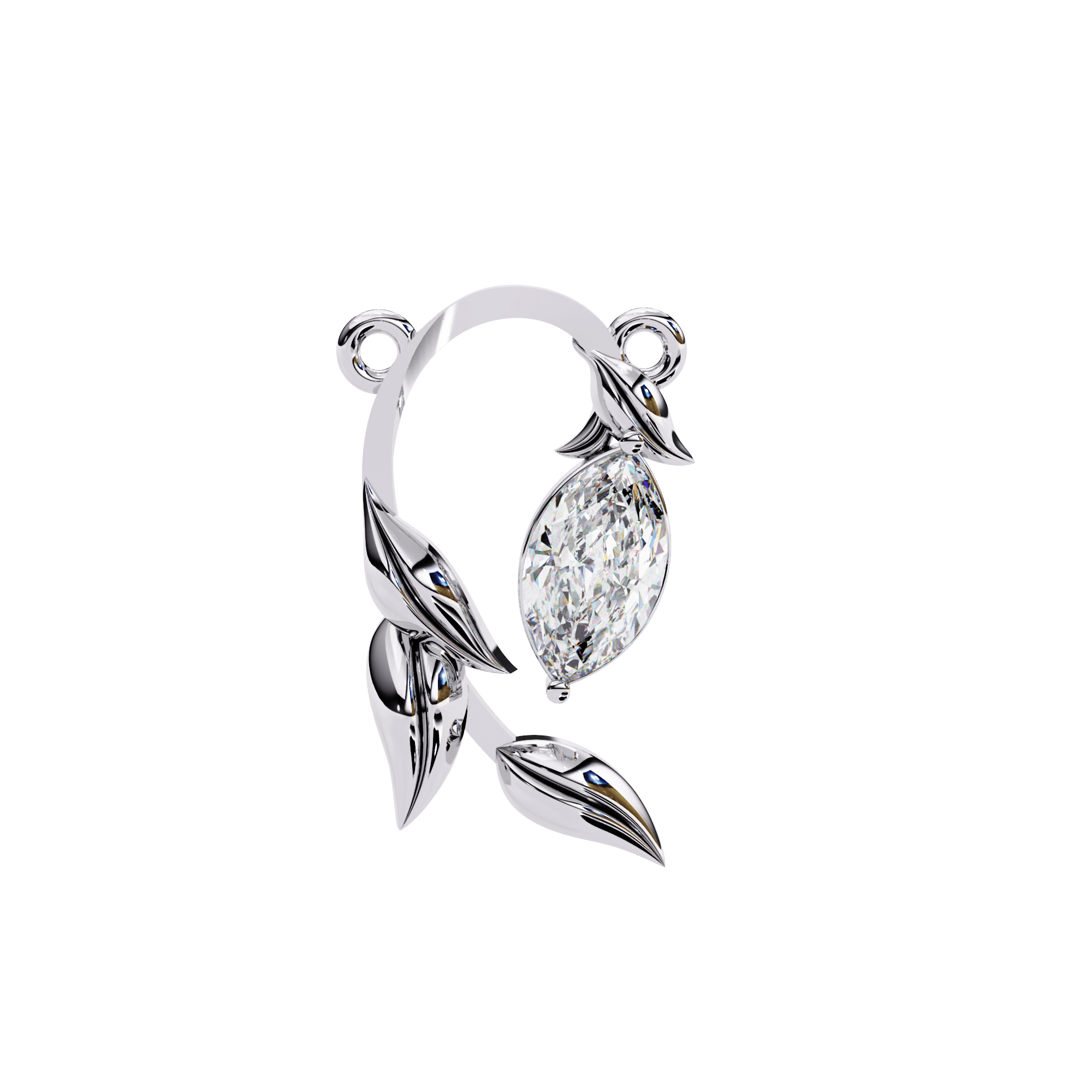 Jacqueline Diamond Pendant