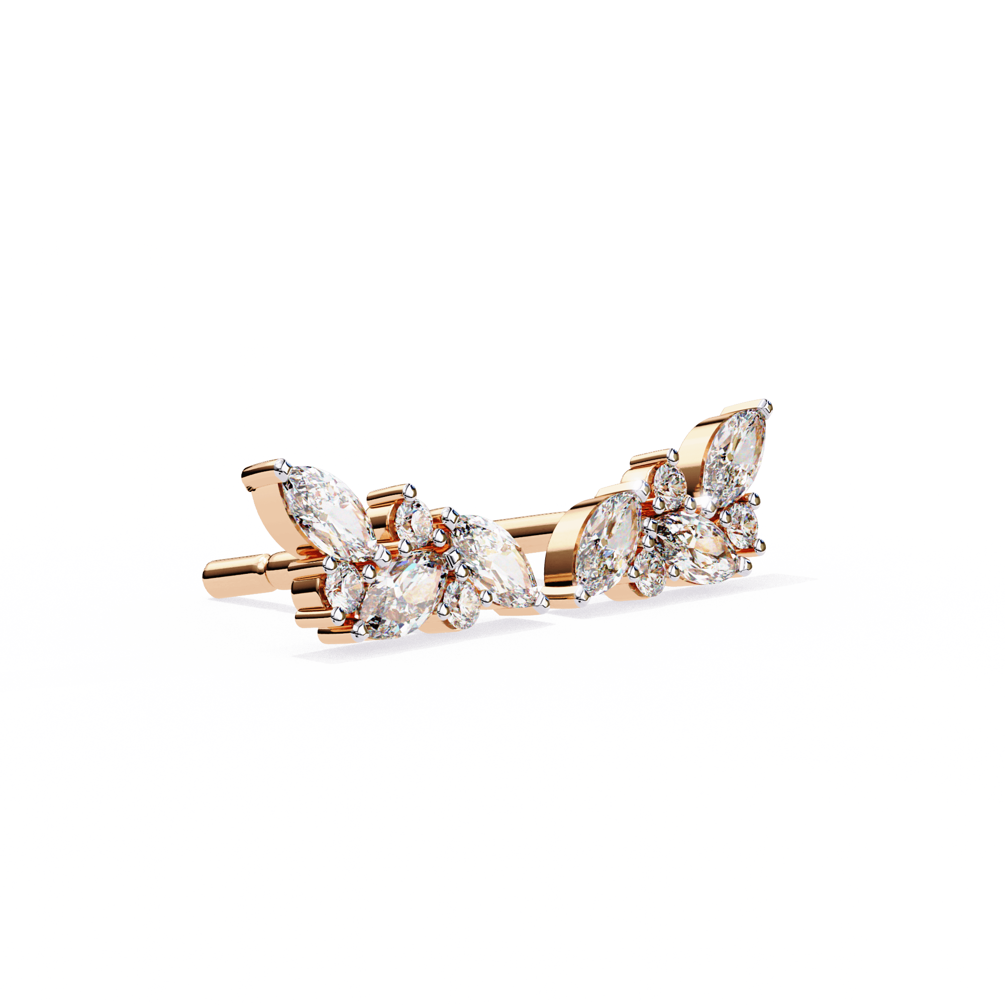 Flora Diamond Earring