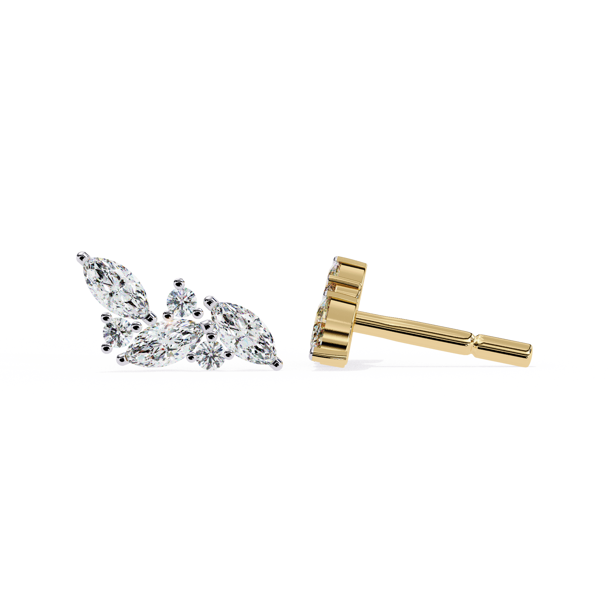 Flora Diamond Earring