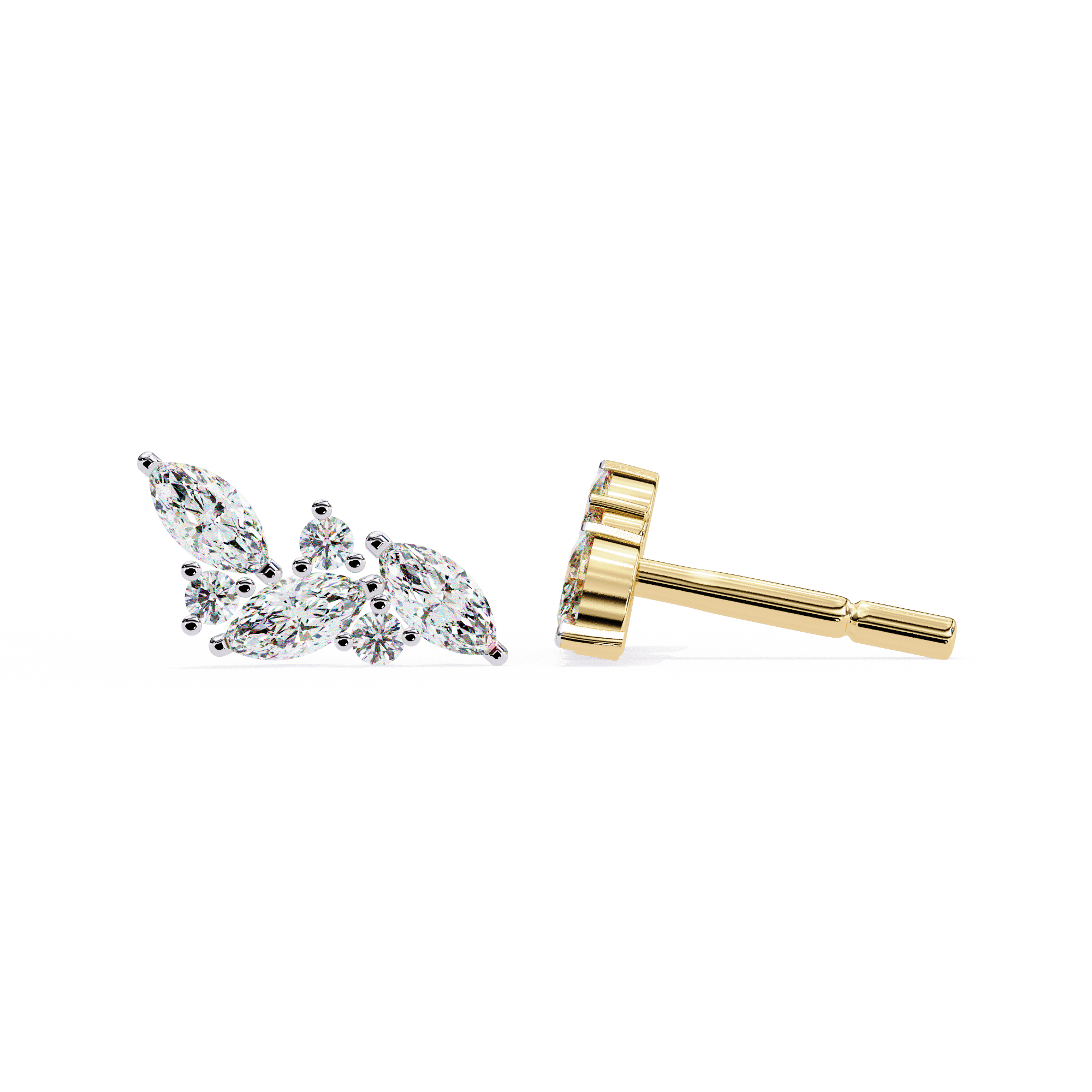 Flora Diamond Earring