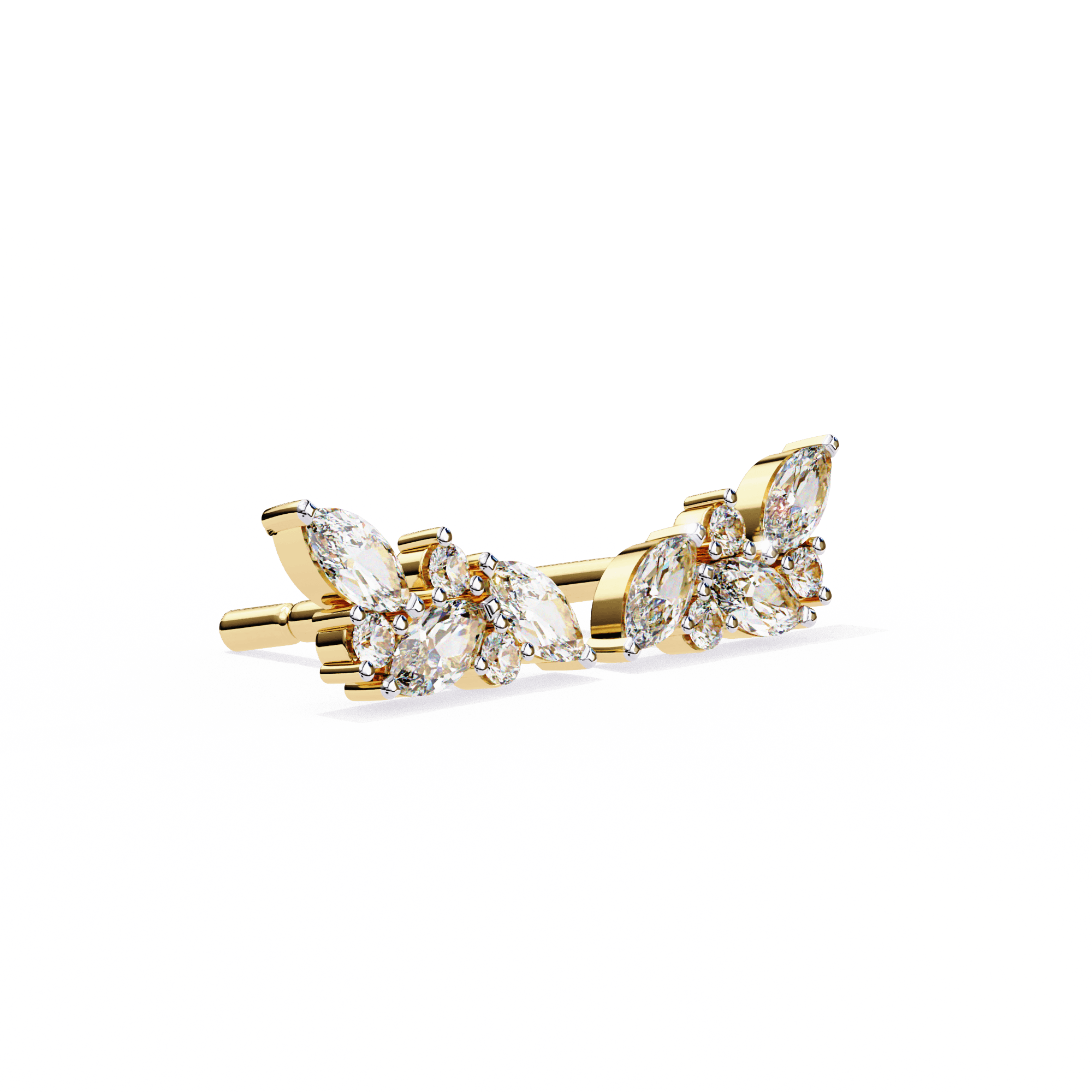 Flora Diamond Earring