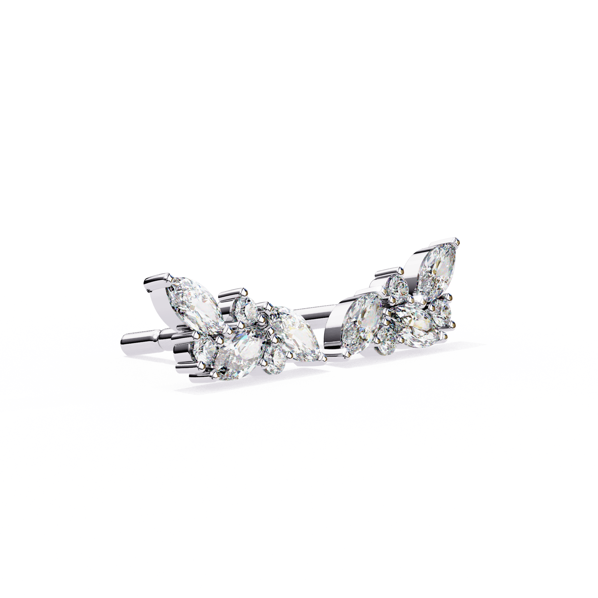 Flora Diamond Earring