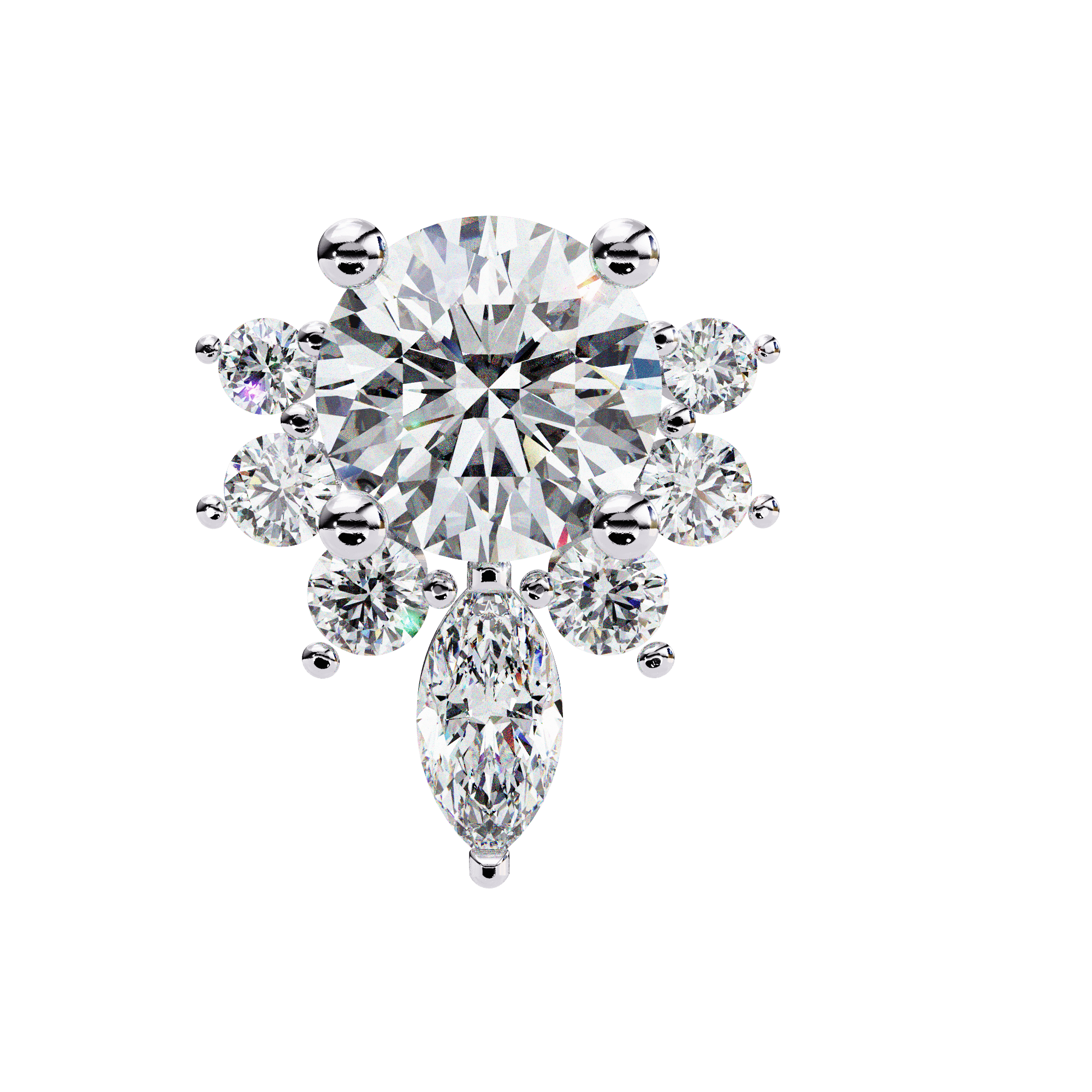 Marina Diamond Earring