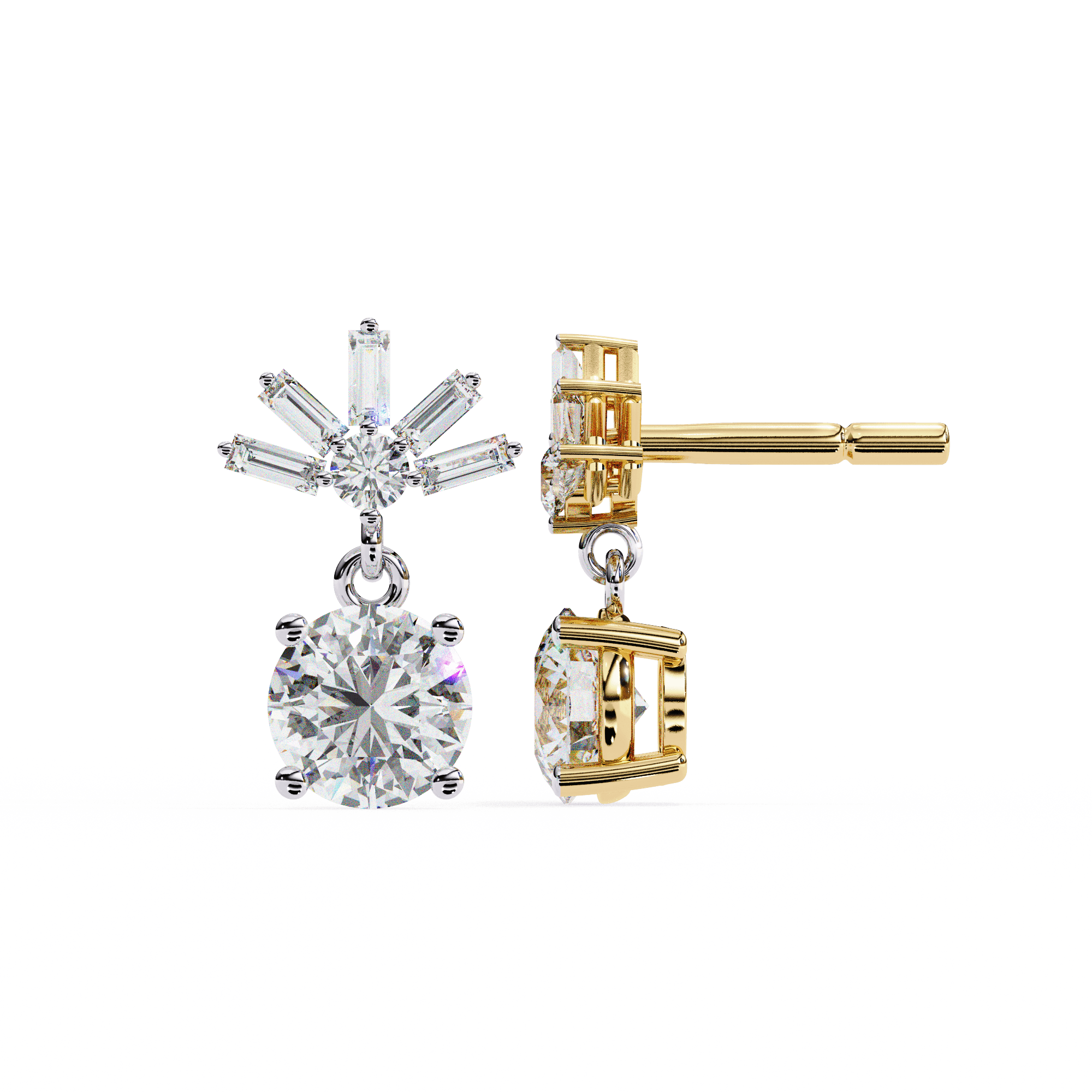 Janet Diamond Earring
