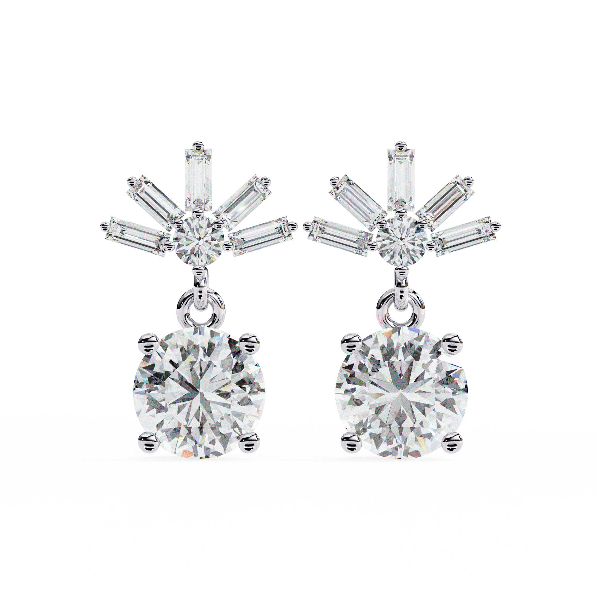 Janet Diamond Earring