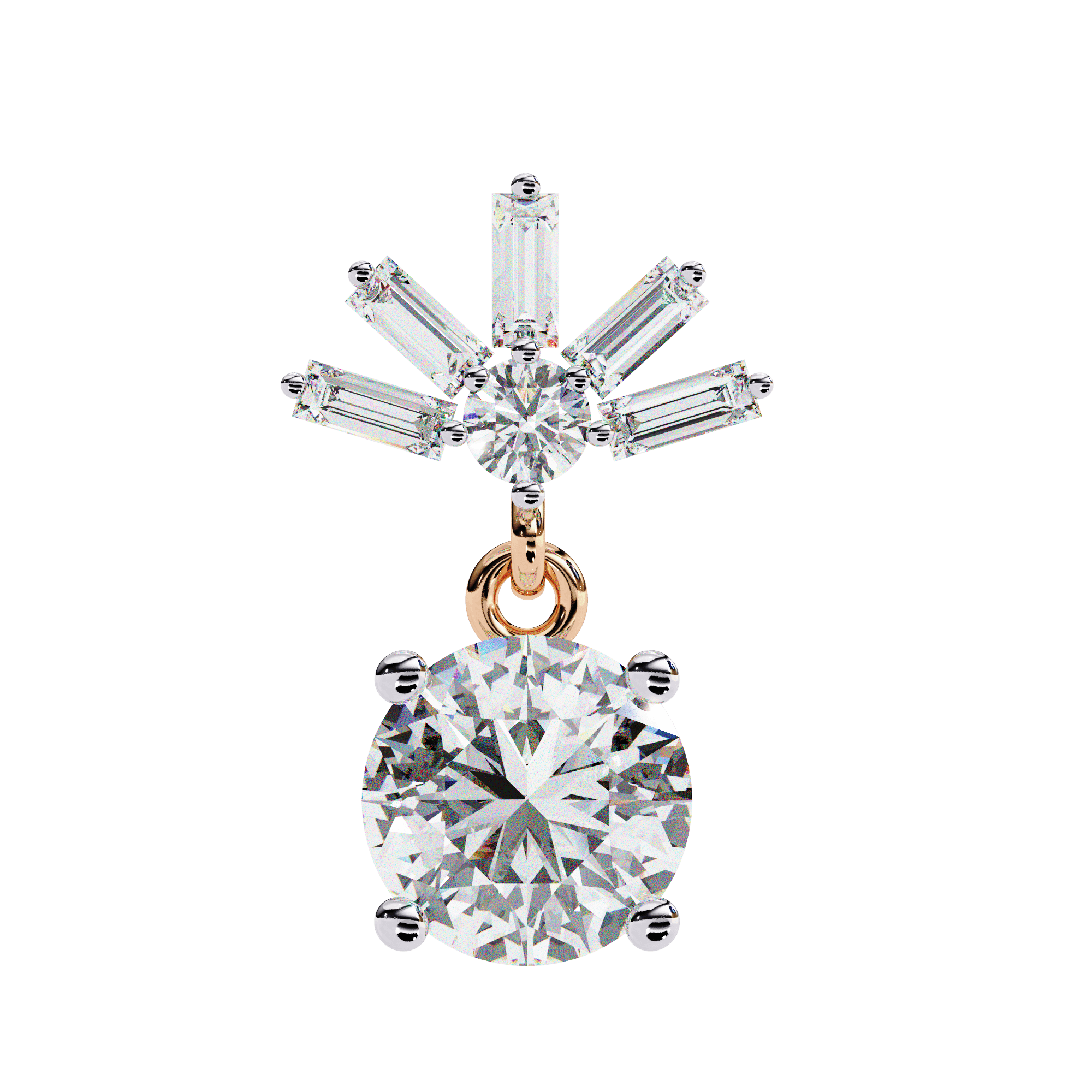 Janet Diamond Earring