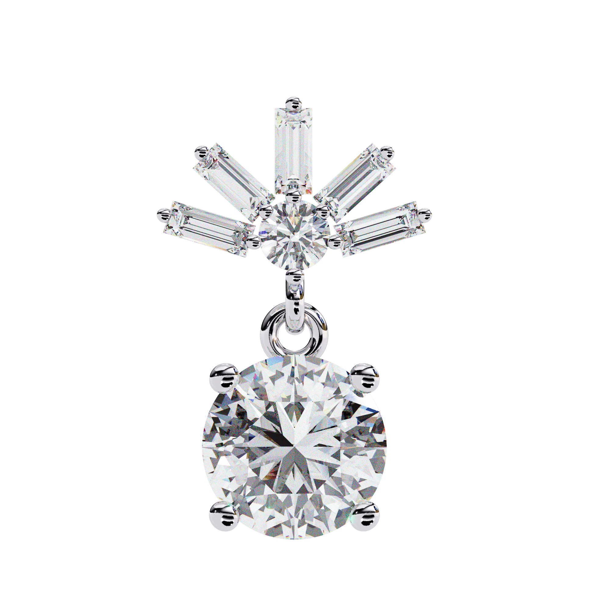 Janet Diamond Earring