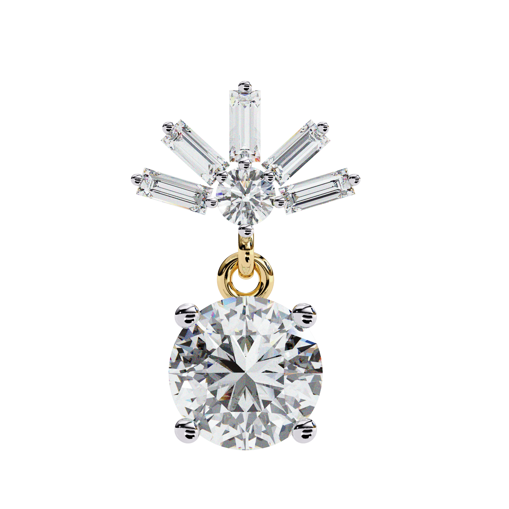 Janet Diamond Earring