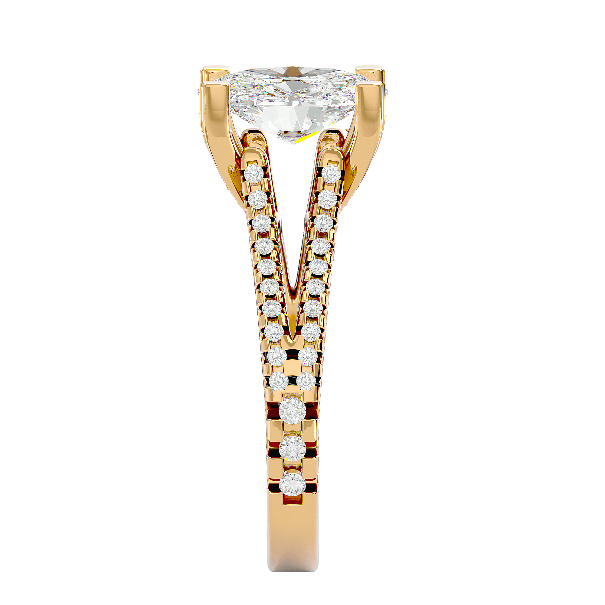Geraldo Diamond Solitaire Ring
