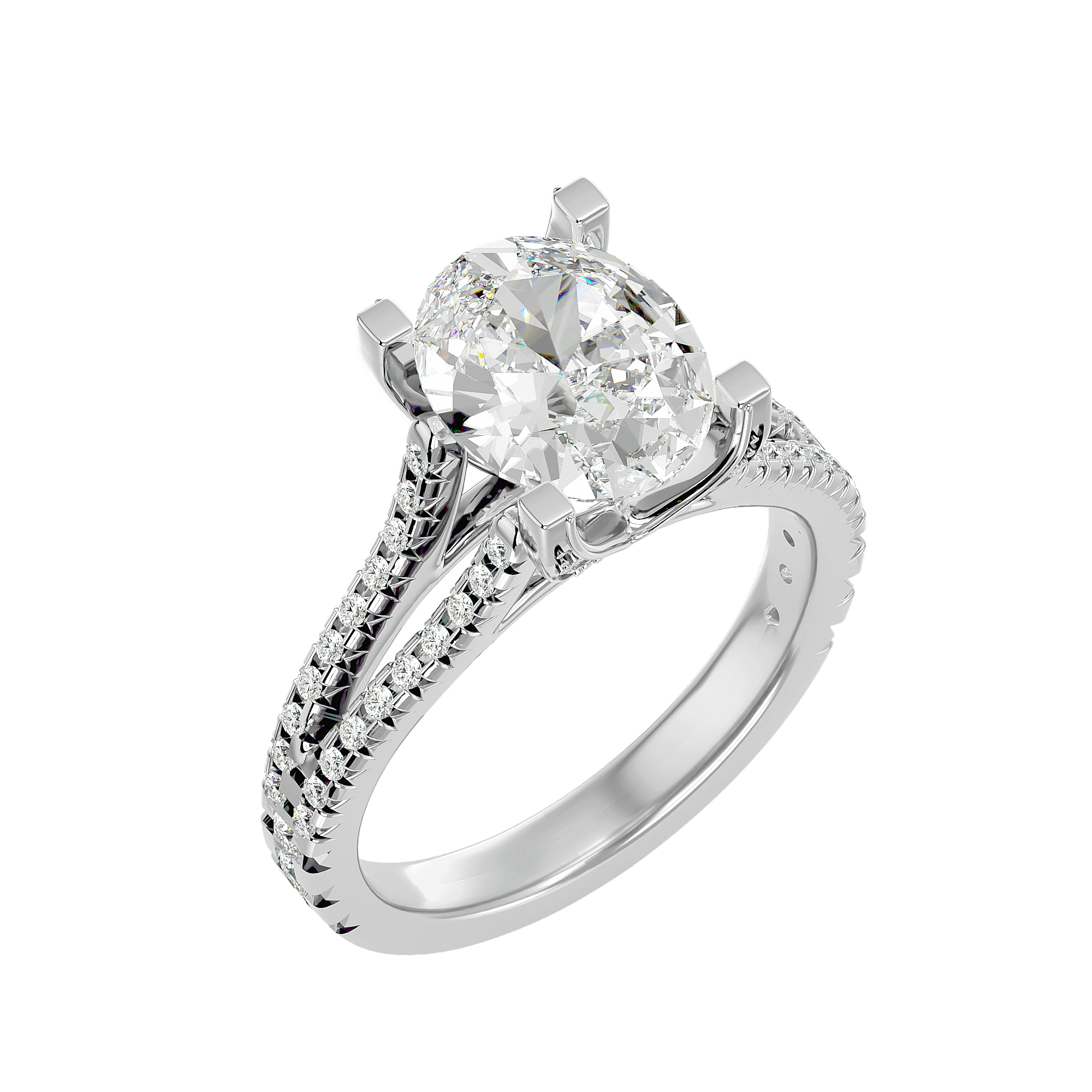 Geraldo Diamond Solitaire Ring