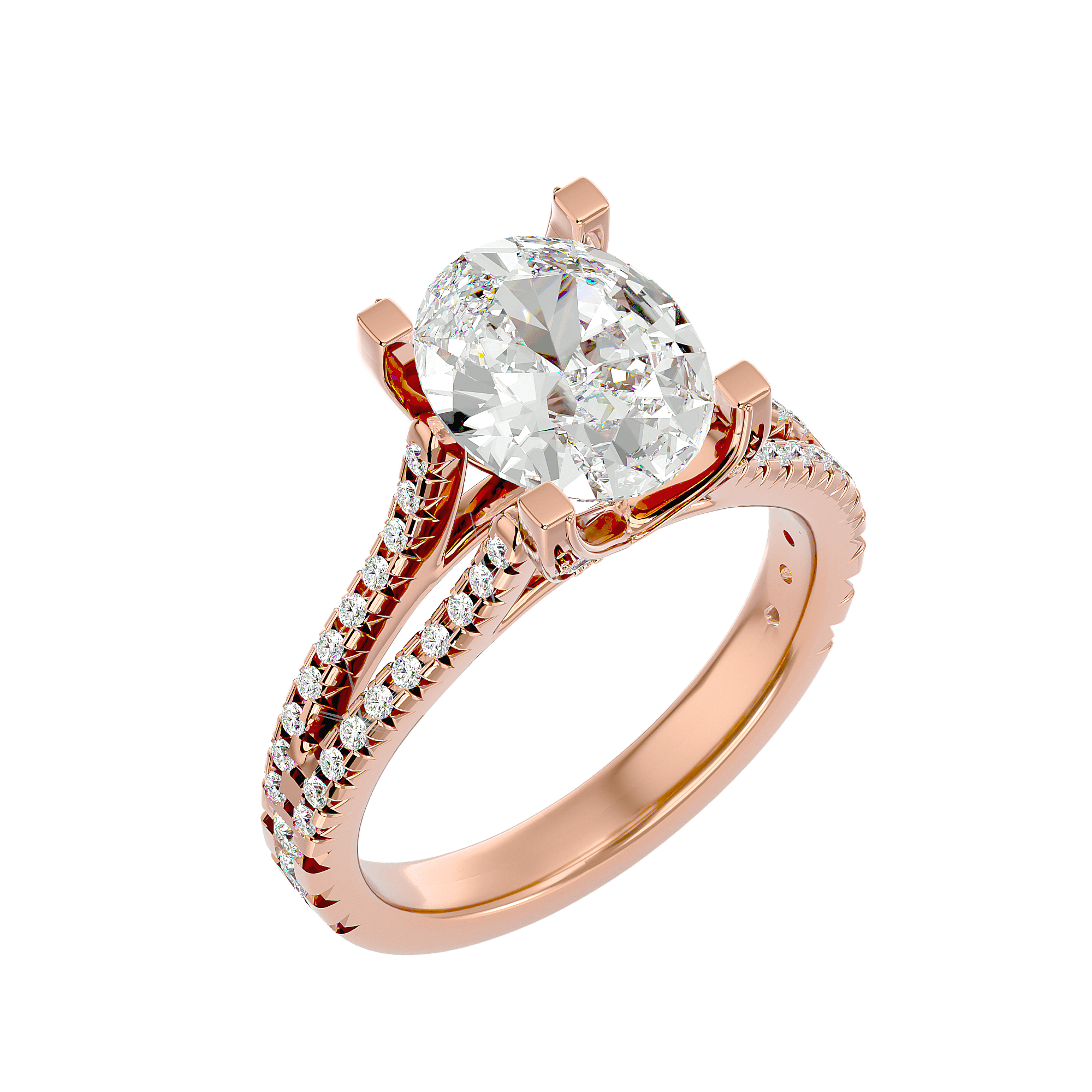 Geraldo Diamond Solitaire Ring