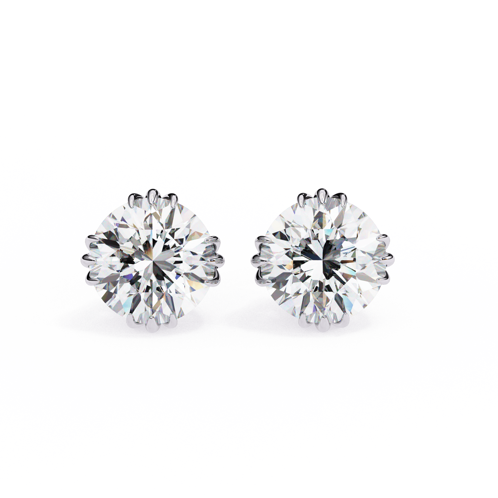Trinity 2-carat Diamond Studs