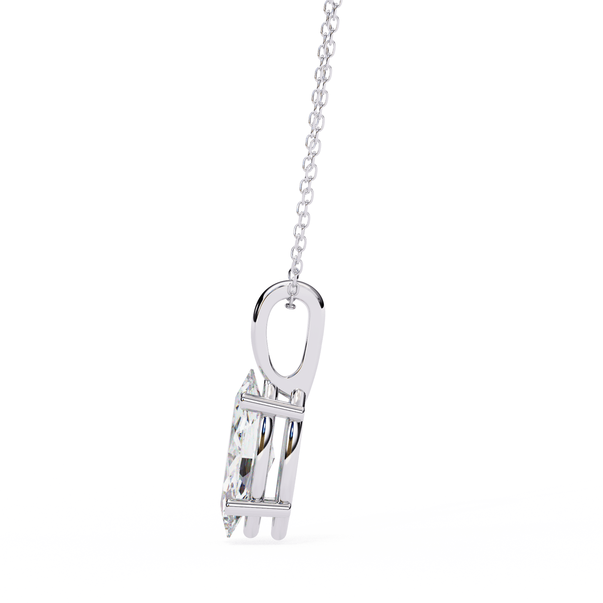Alpha Diamond Pendant