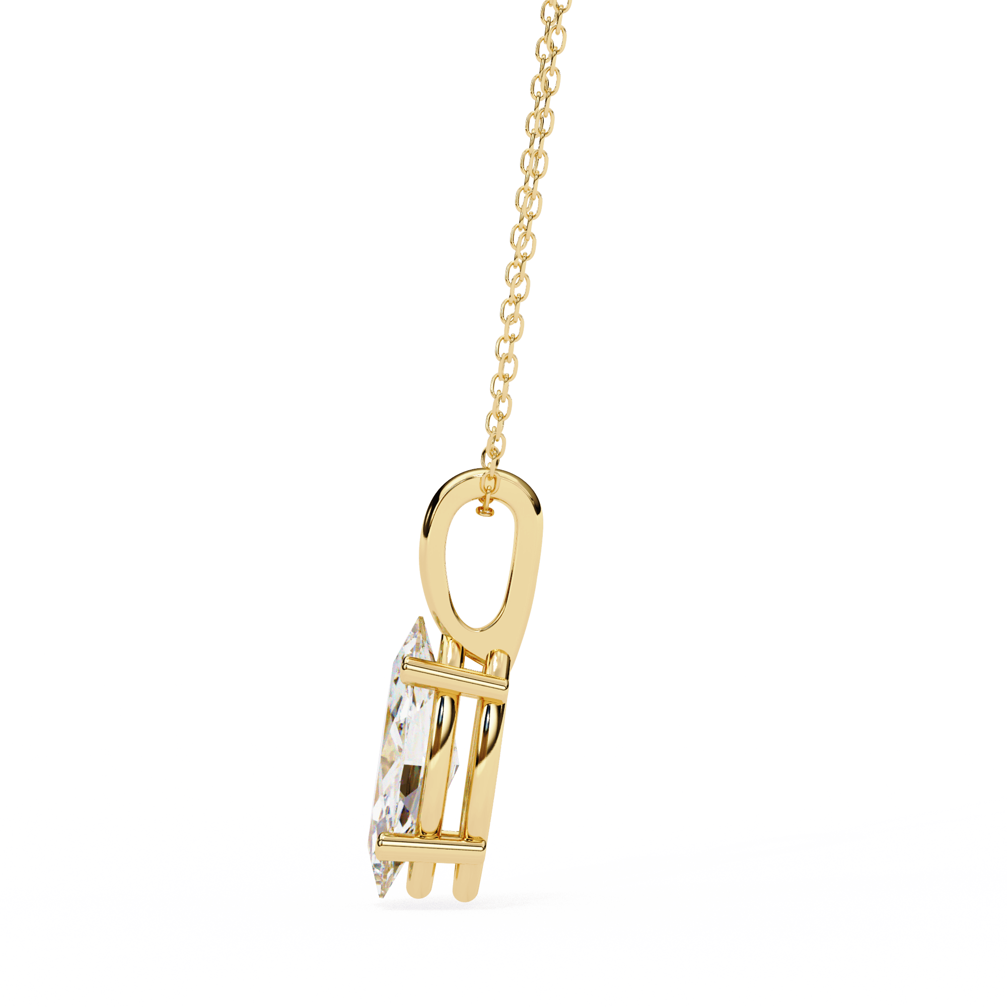 Alpha Diamond Pendant