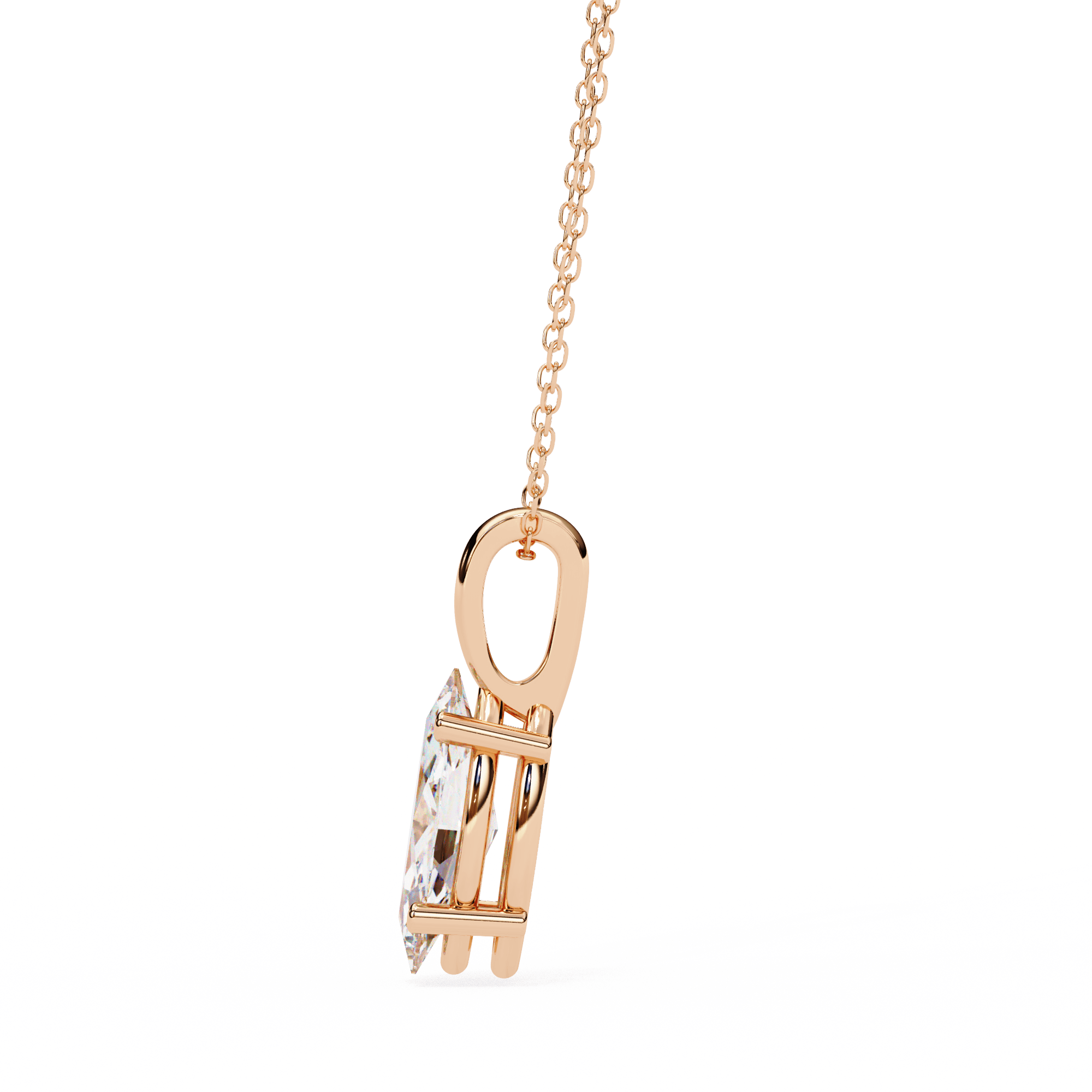 Alpha Diamond Pendant
