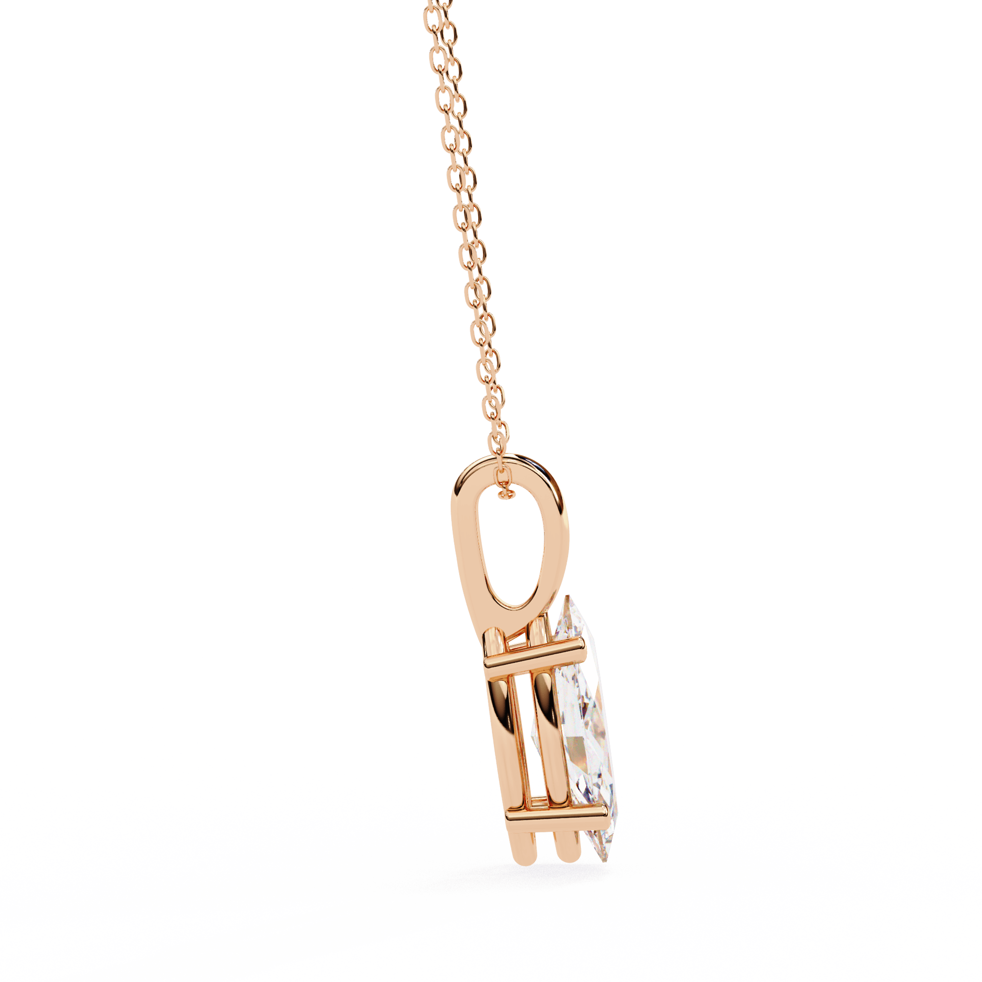 Alpha Diamond Pendant