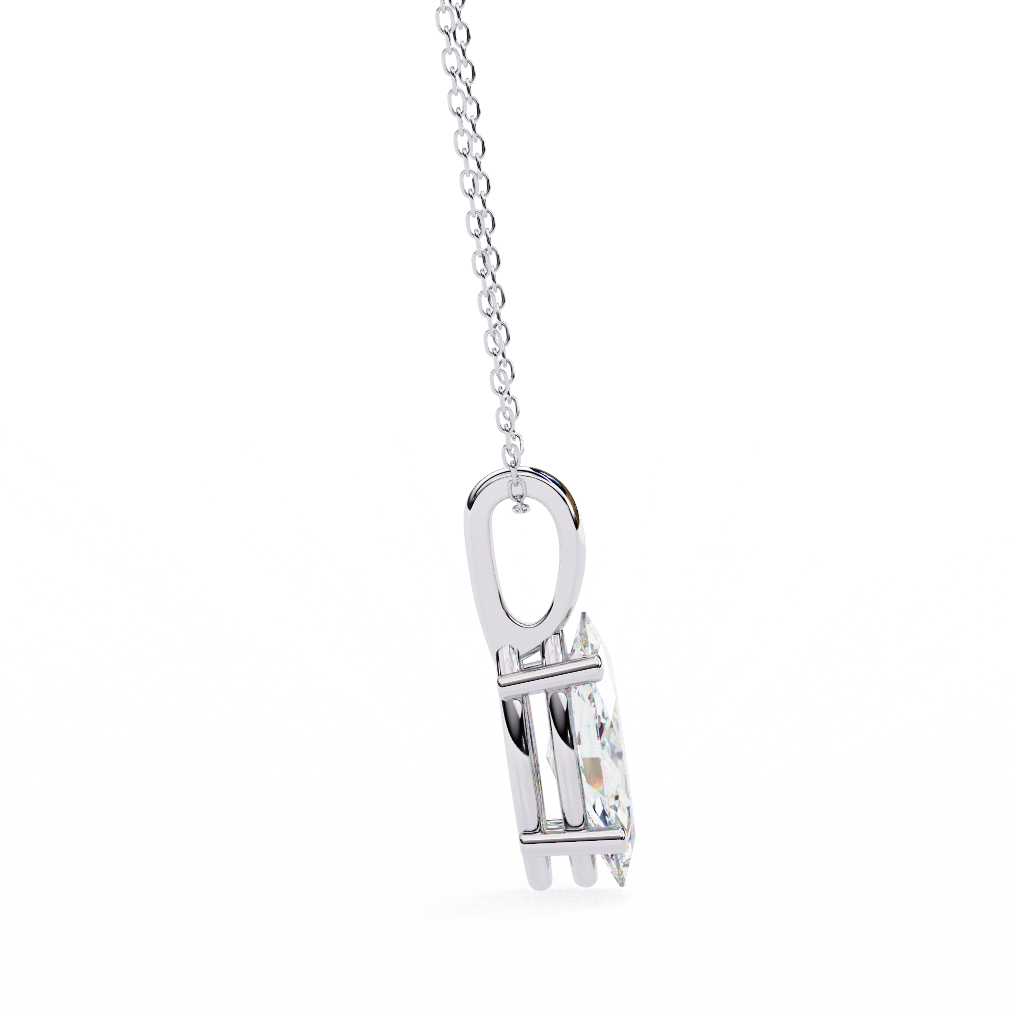 Alpha Diamond Pendant