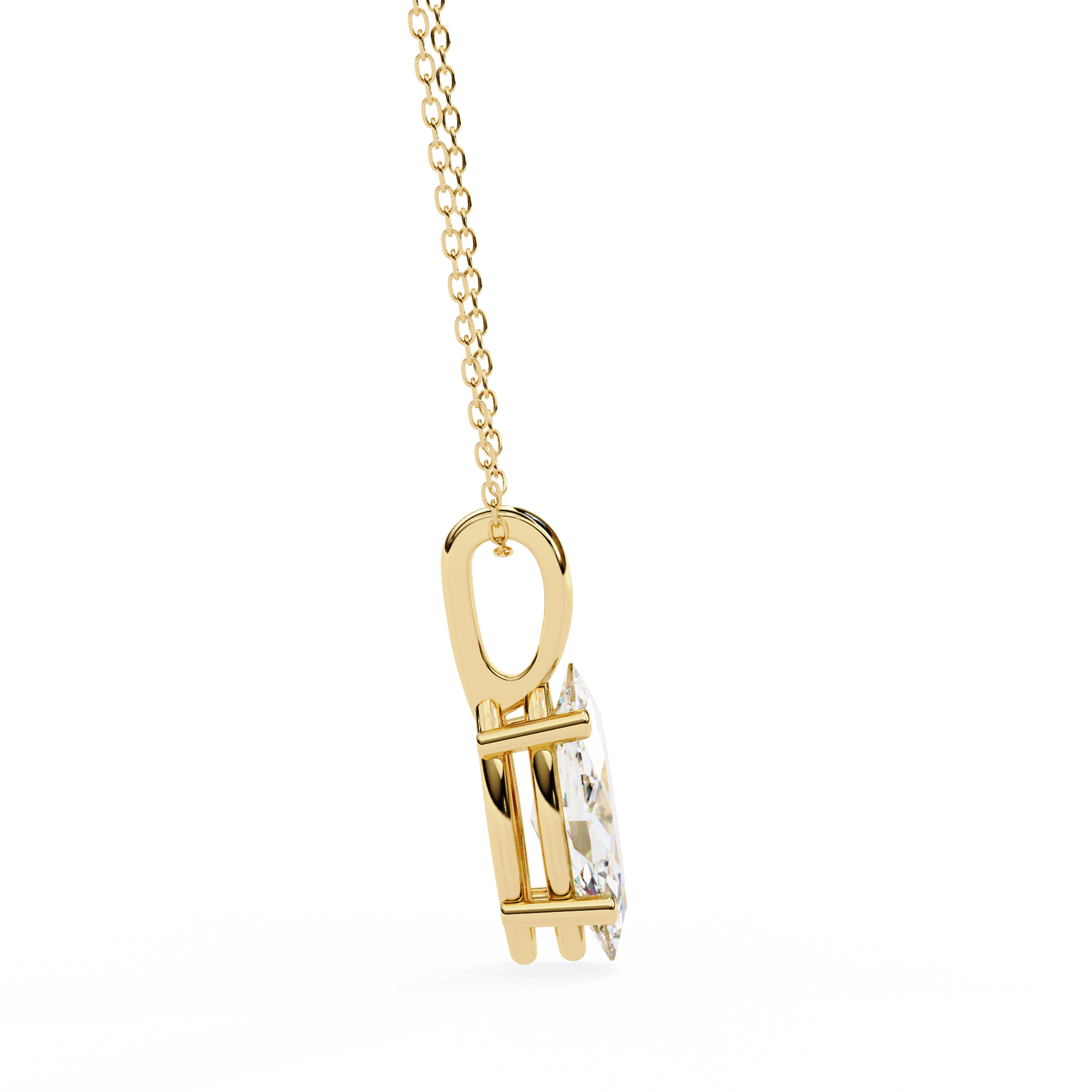 Alpha Diamond Pendant