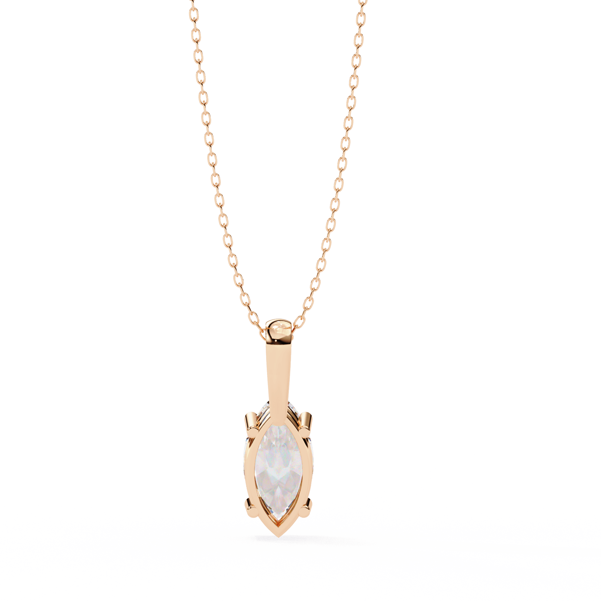 Alpha Diamond Pendant