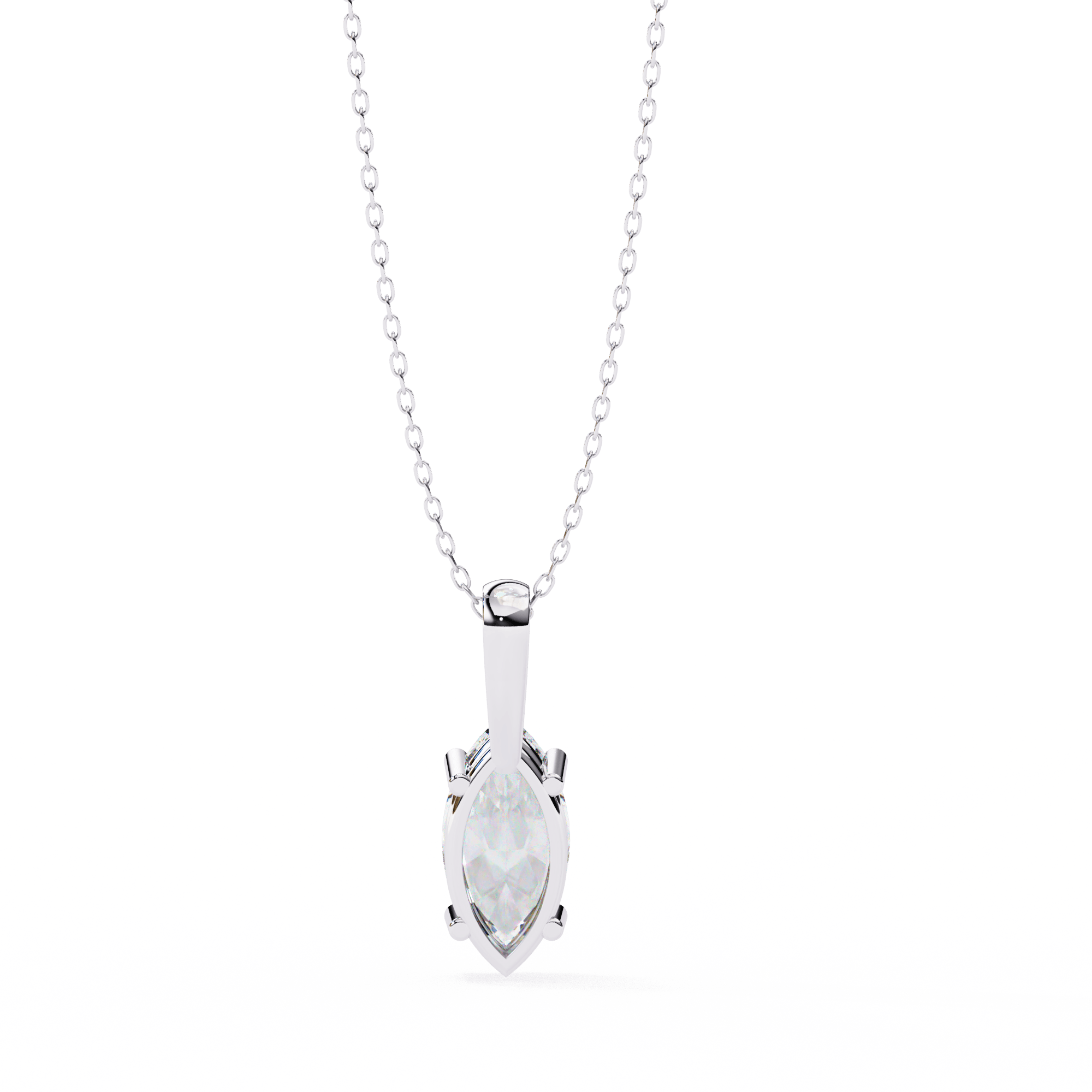 Alpha Diamond Pendant