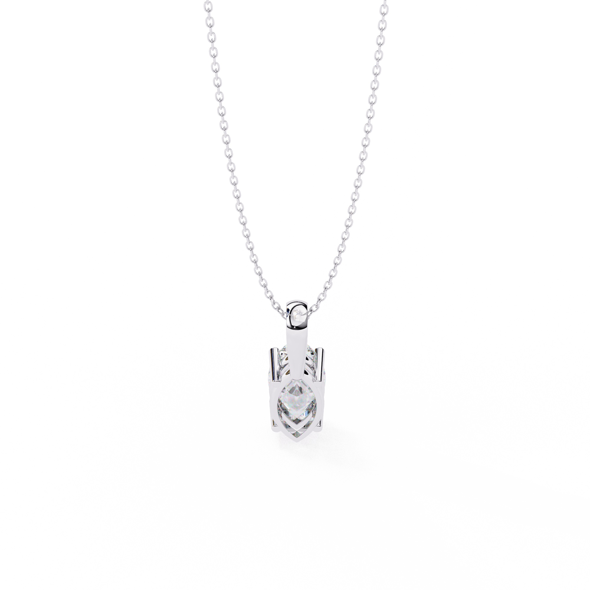 Alpha Diamond Pendant