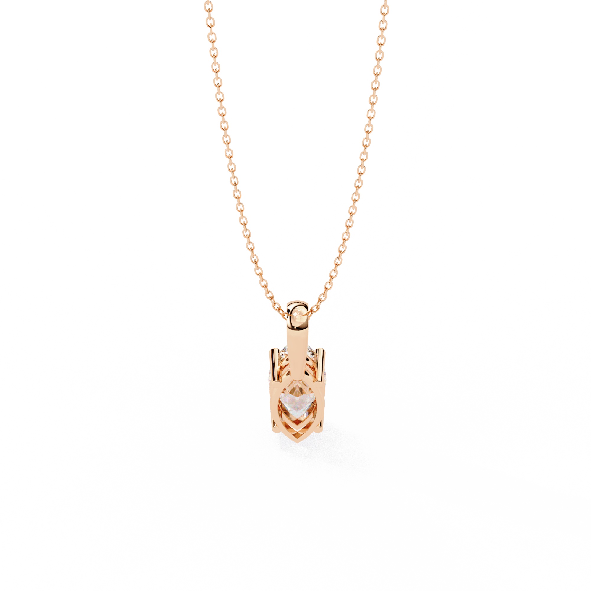 Alpha Diamond Pendant