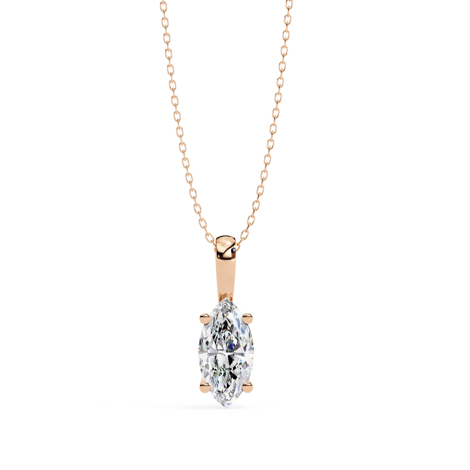 Alpha Diamond Pendant