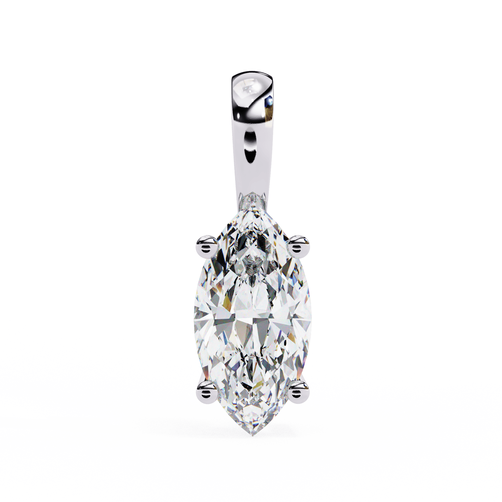 Alpha Diamond Pendant