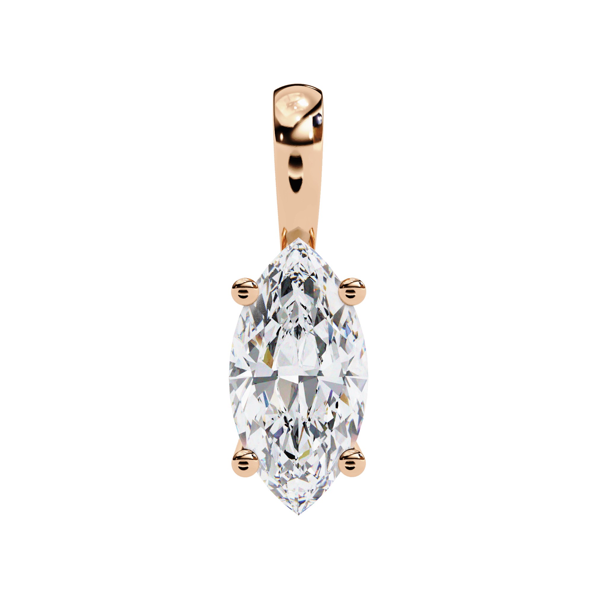 Alpha Diamond Pendant