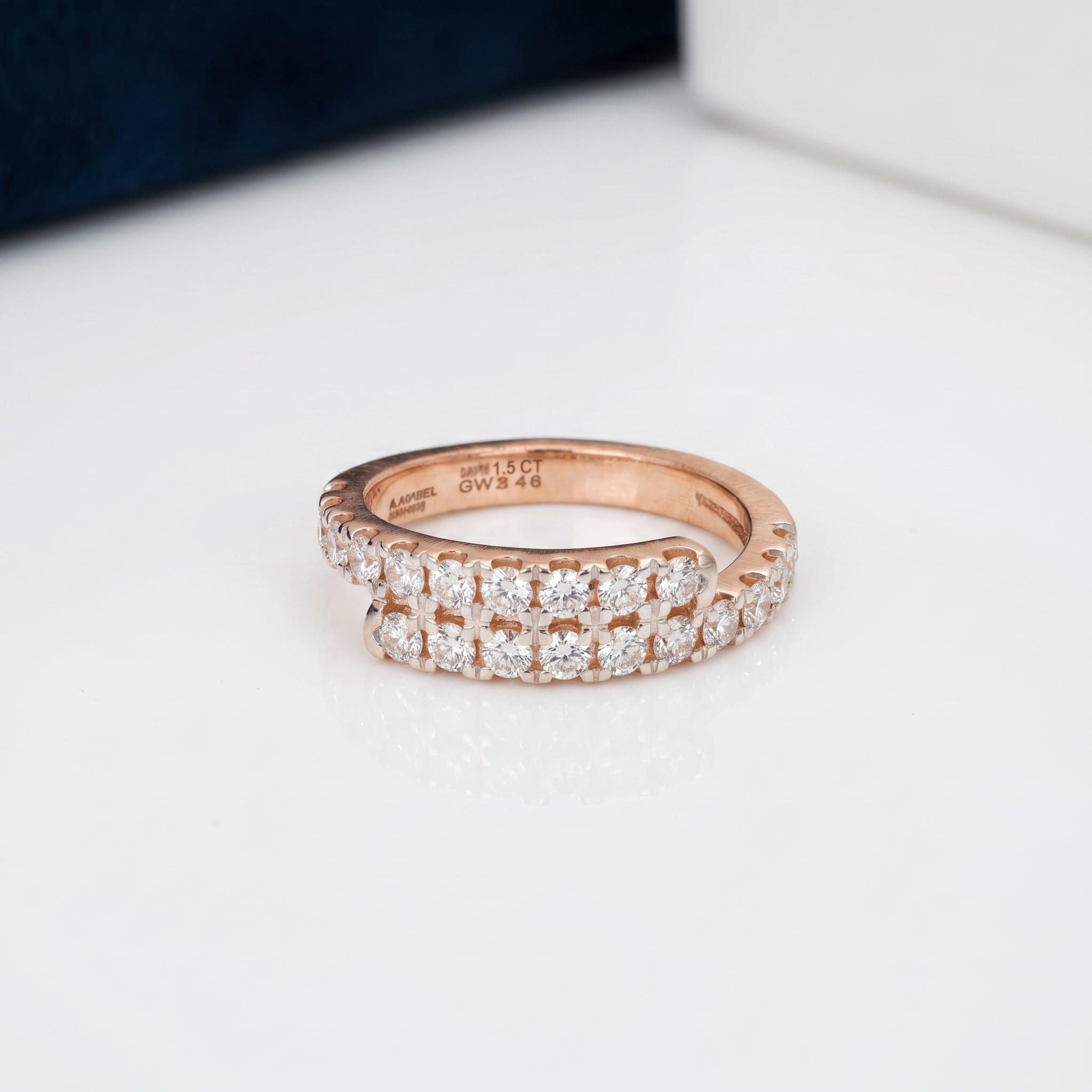 Aeterna Duo Pavé Lab Grown Diamond Band