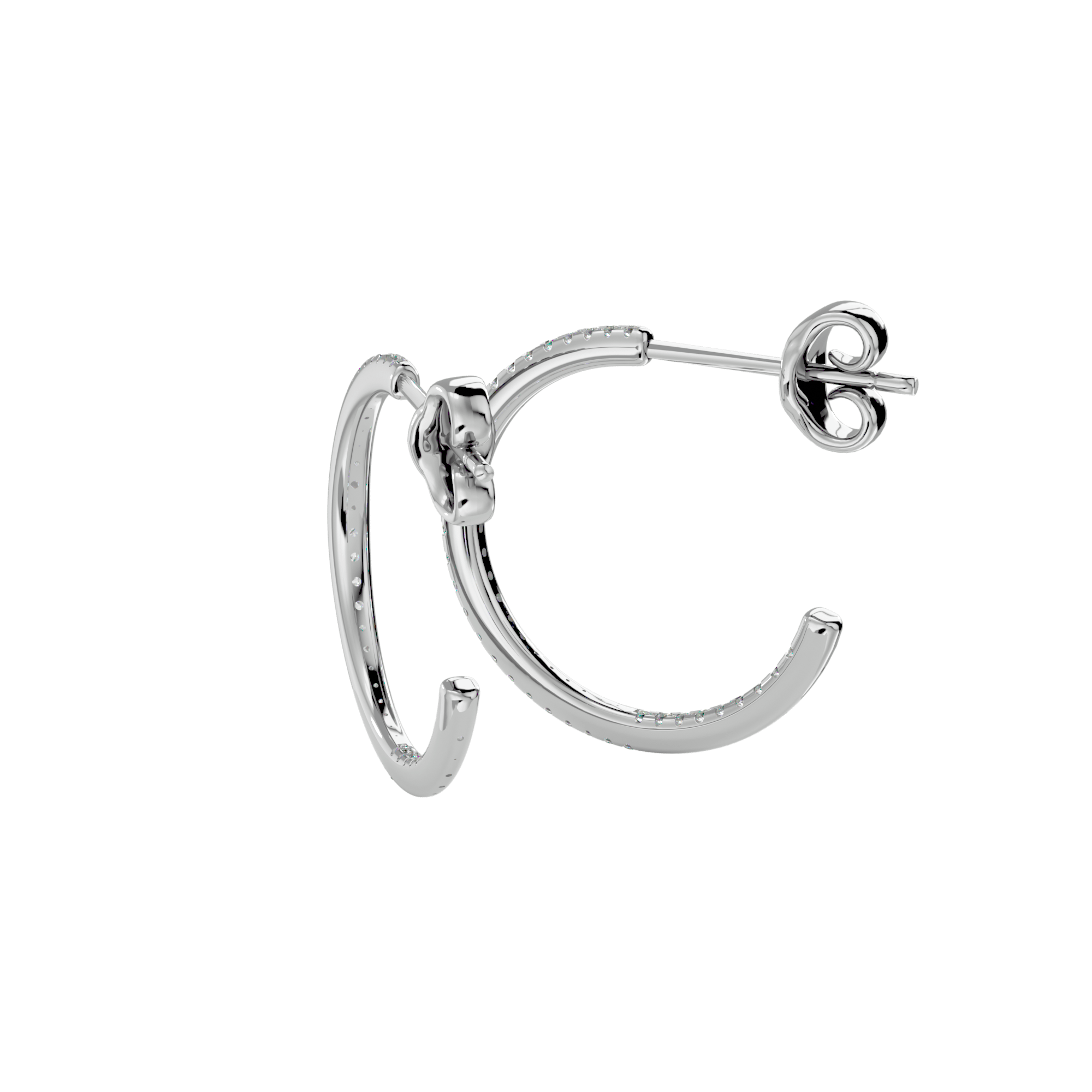 Bali Lab grown Diamond Earrings