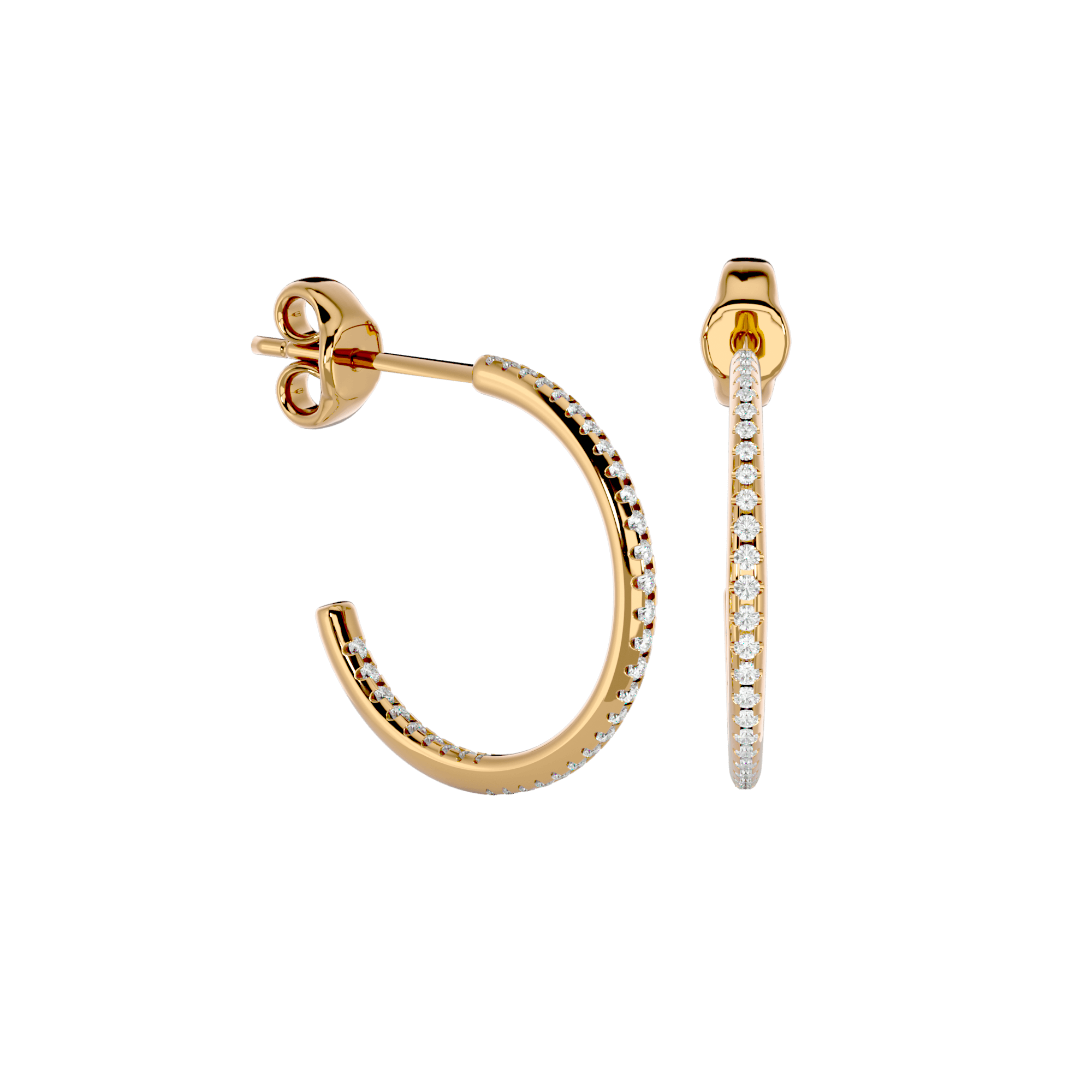 Bali Lab grown Diamond Earrings