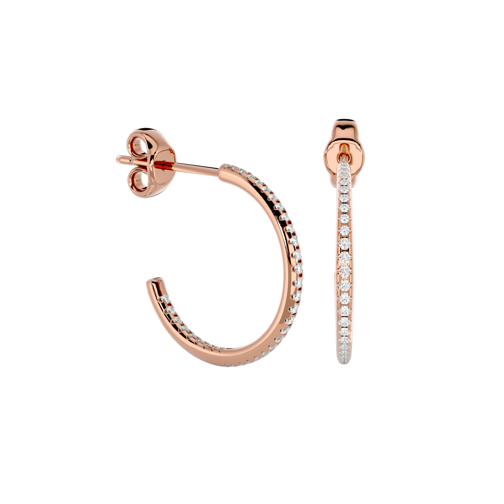 Bali Lab grown Diamond Earrings