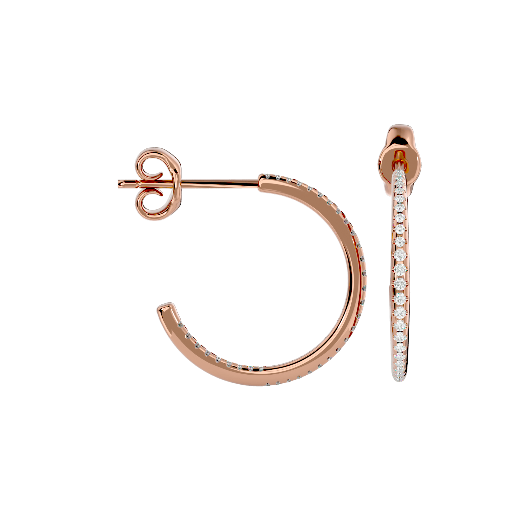 Bali Lab grown Diamond Earrings