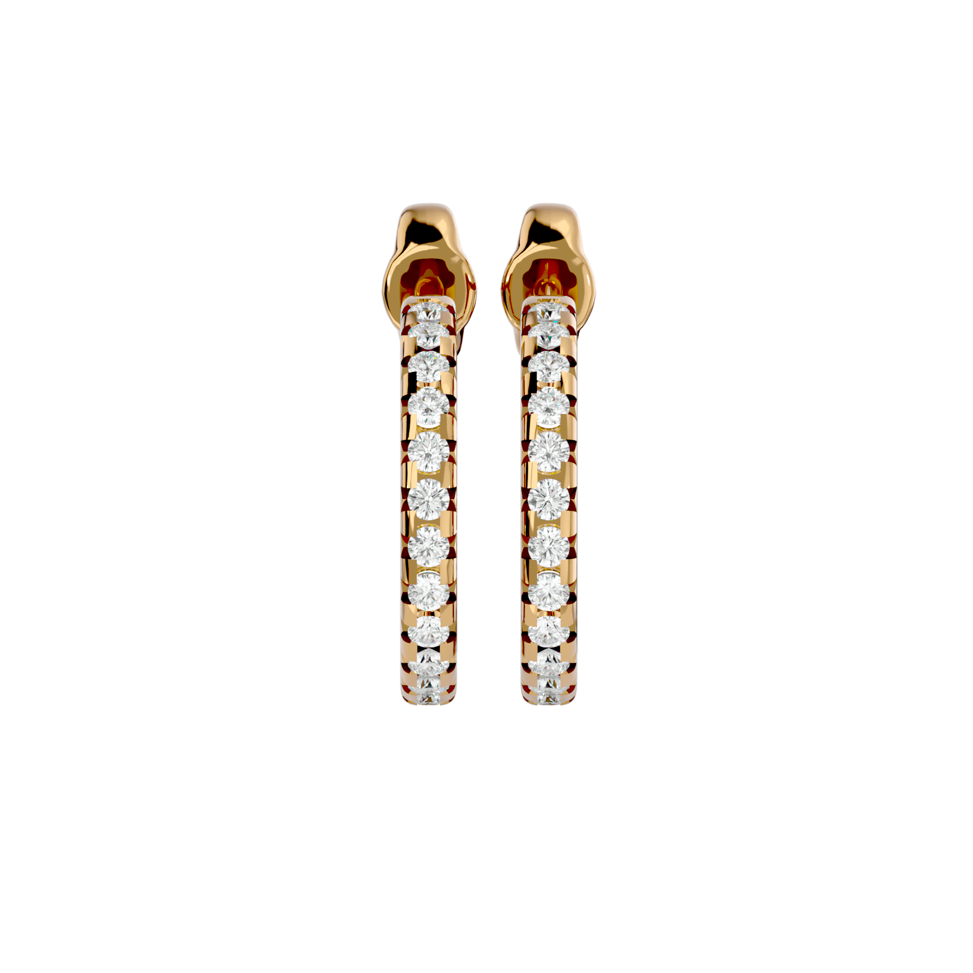 Little Hoops Diamond Earrings