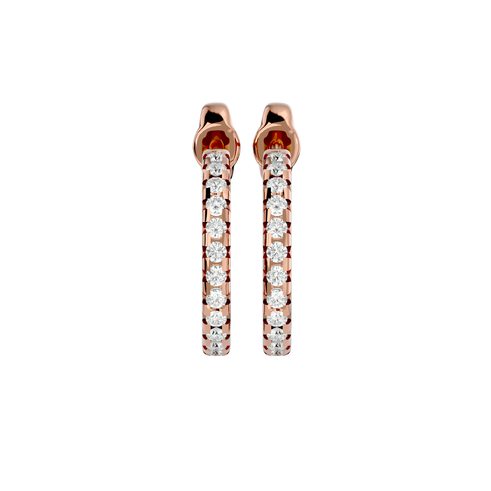 Little Hoops Diamond Earrings