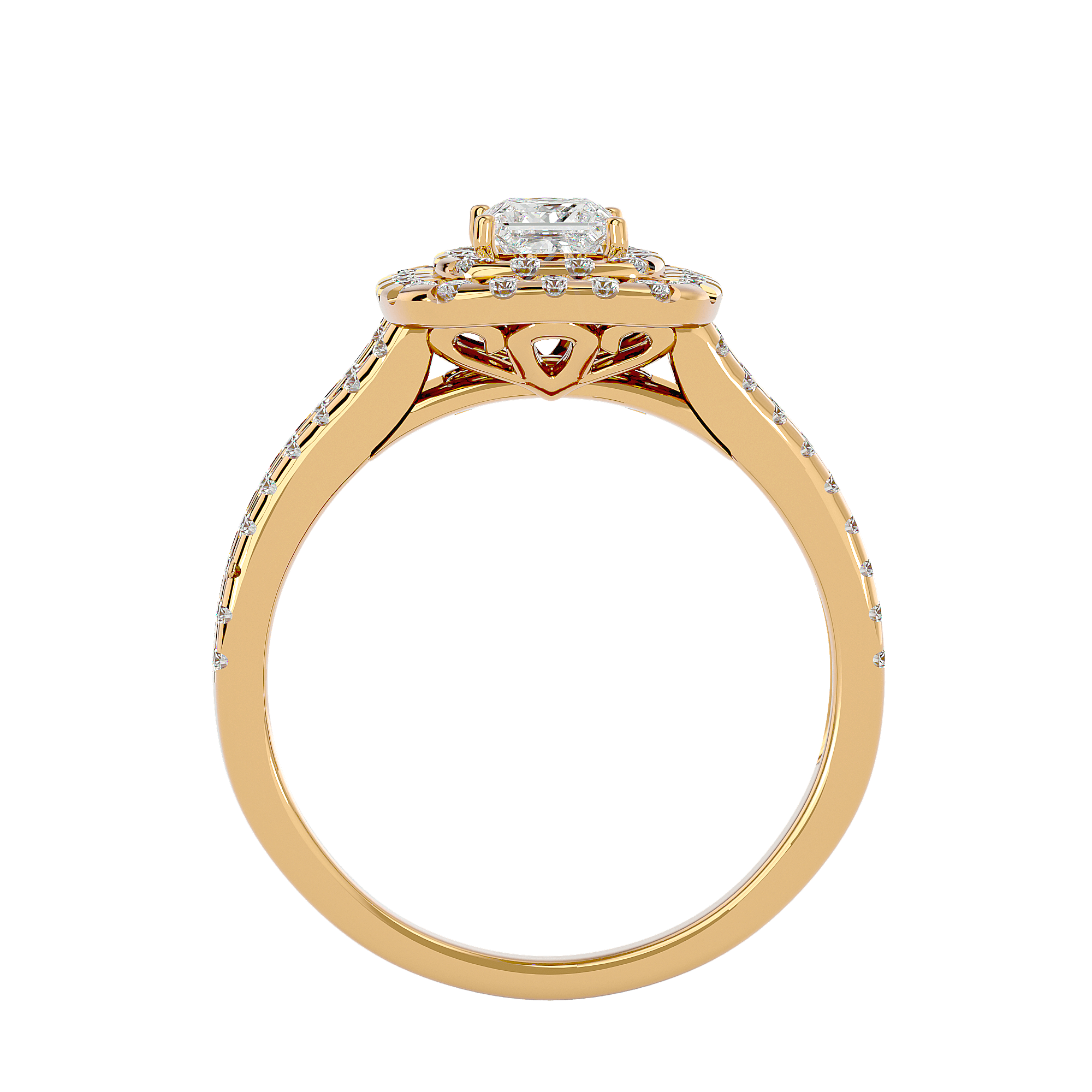 Evianna Diamond Halo Ring