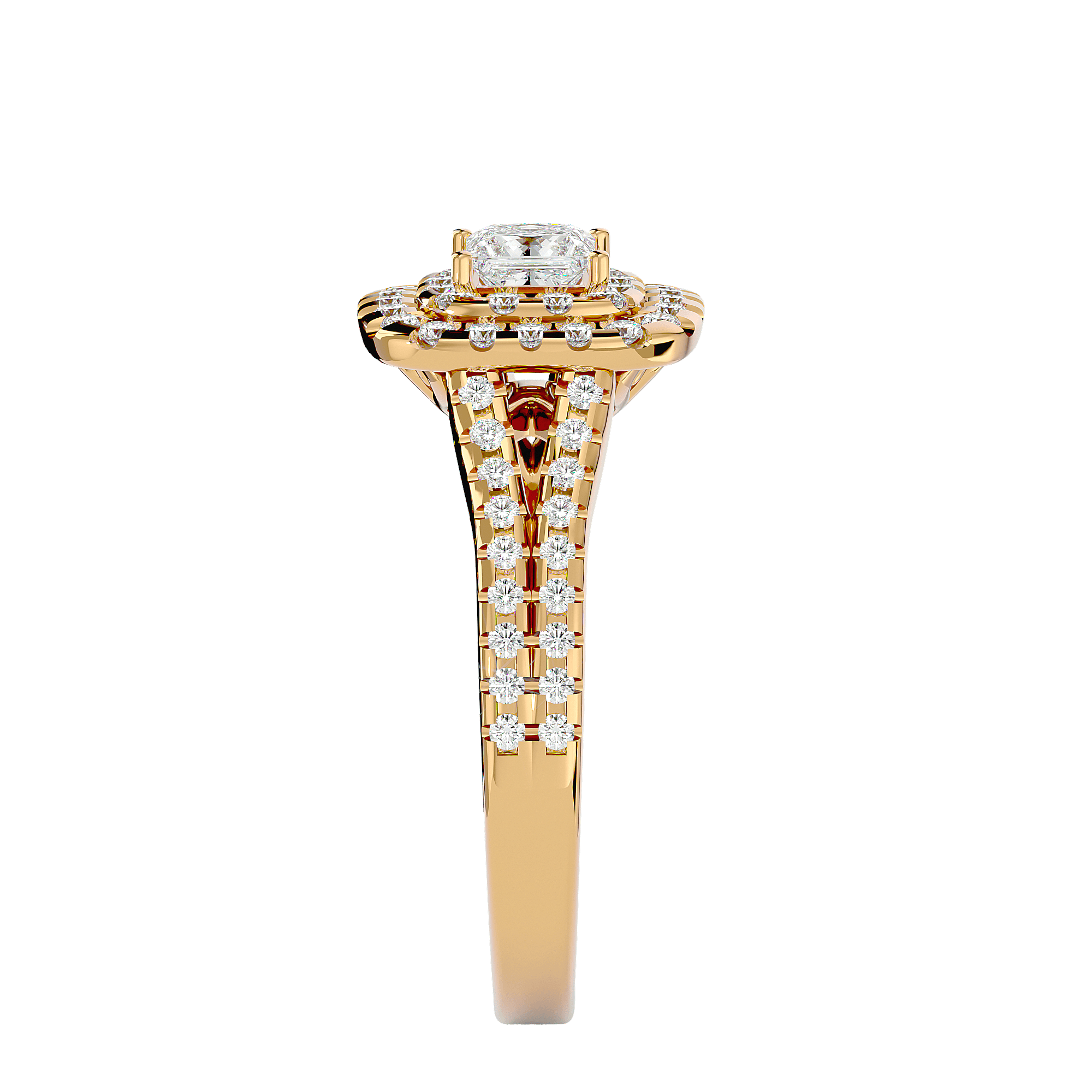 Evianna Diamond Halo Ring