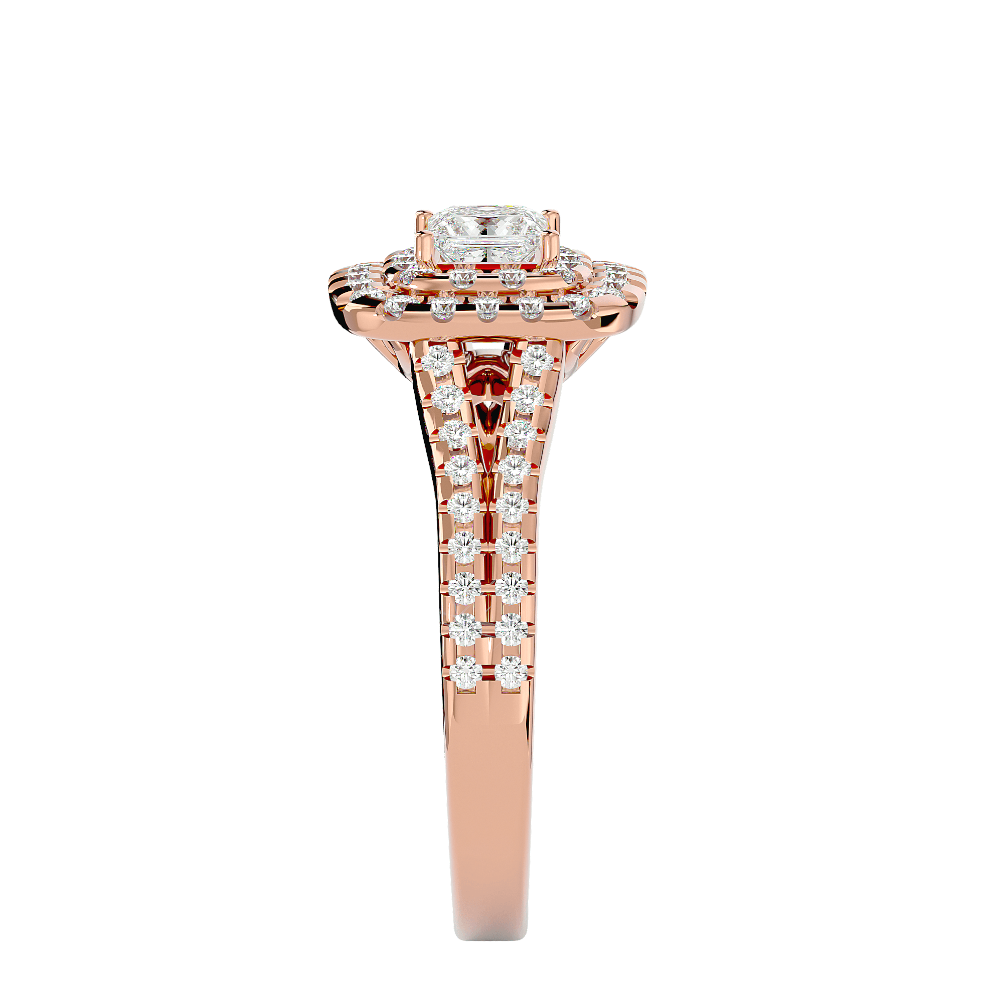 Evianna Diamond Halo Ring
