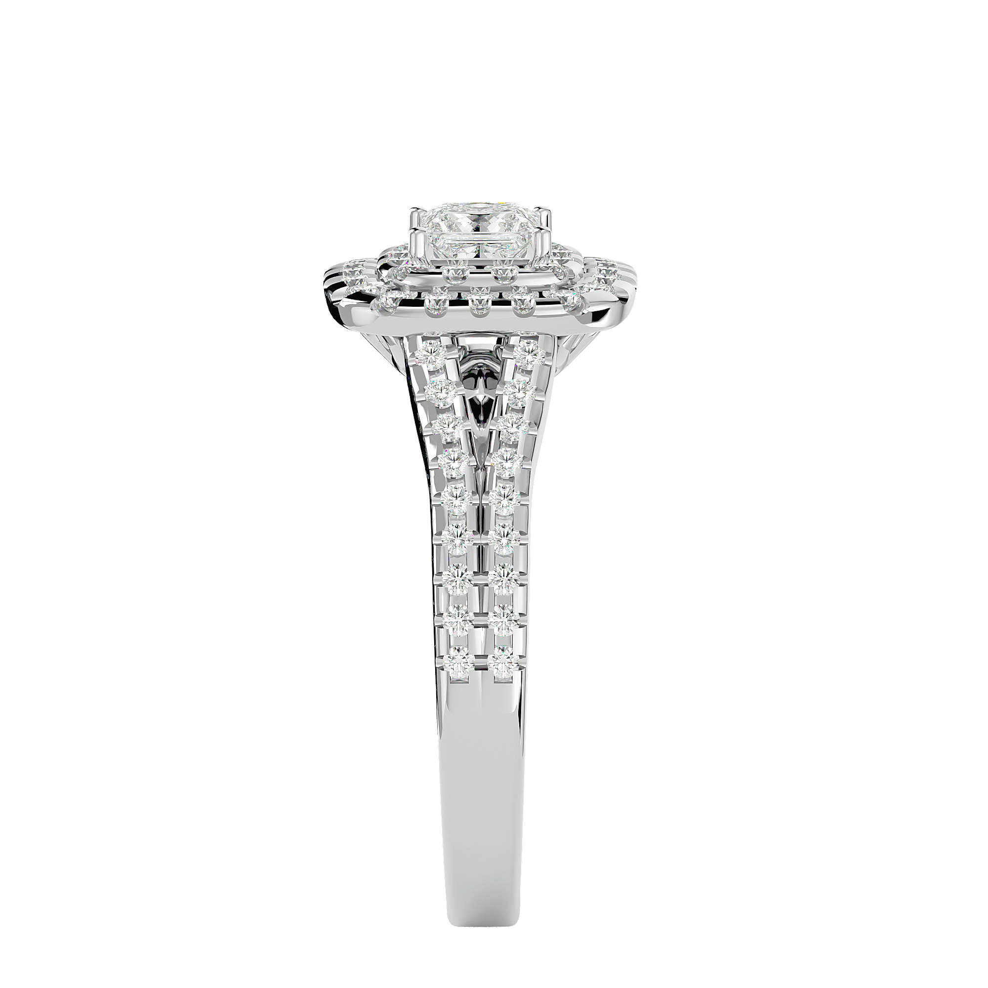 Evianna Diamond Halo Ring