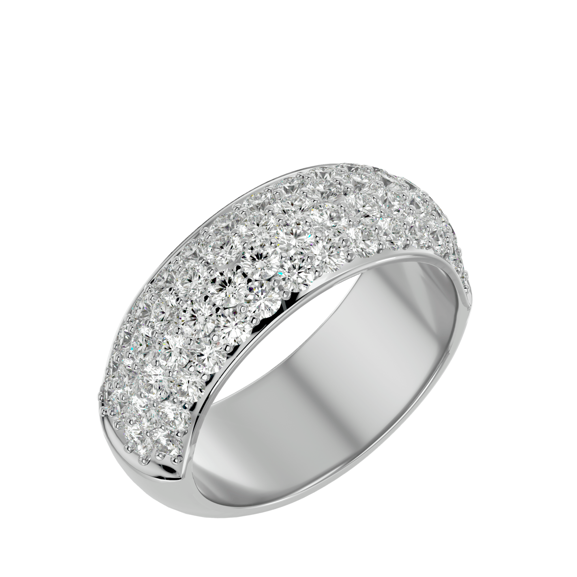 Kimora Diamond Ring with Band