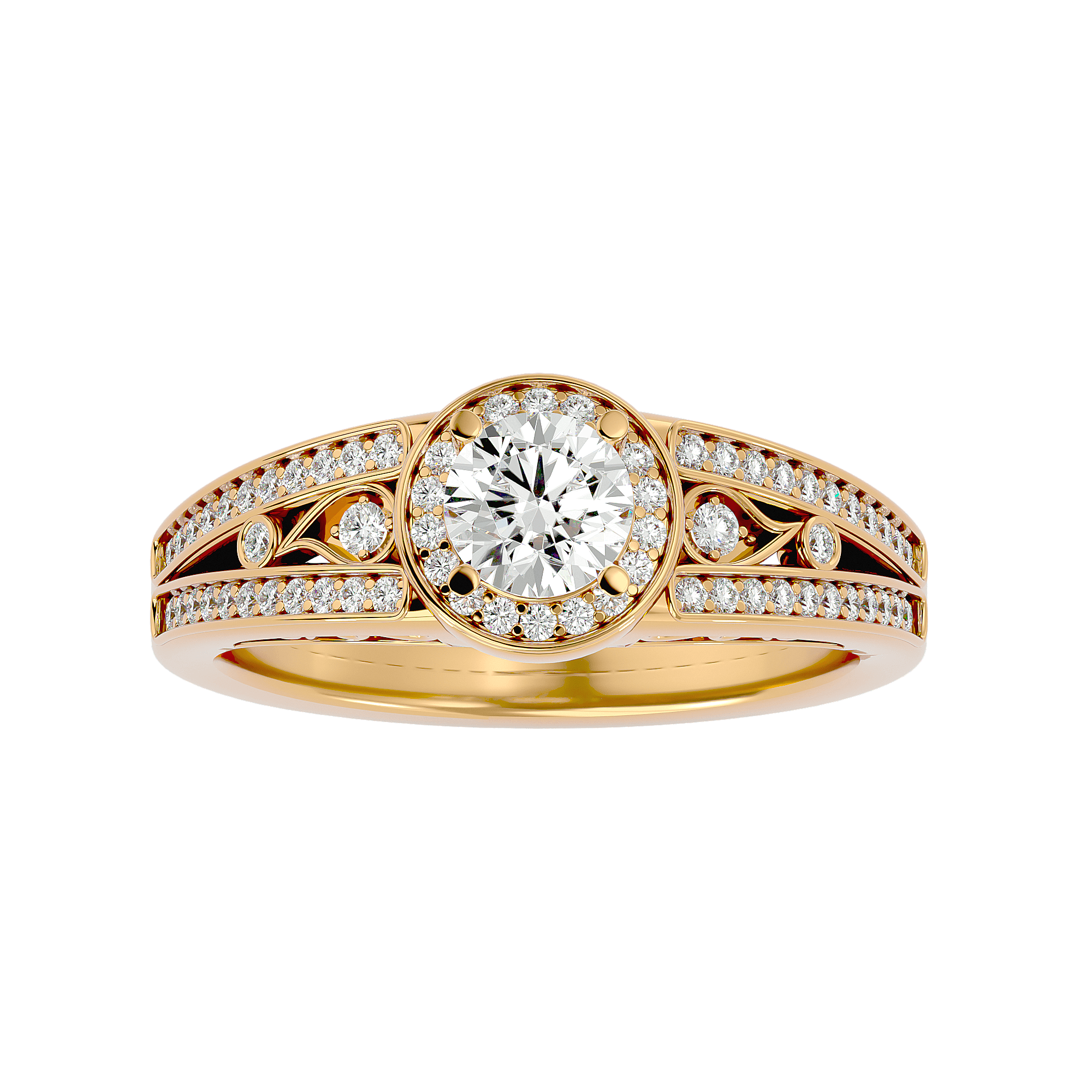 Scout Diamond Halo Ring