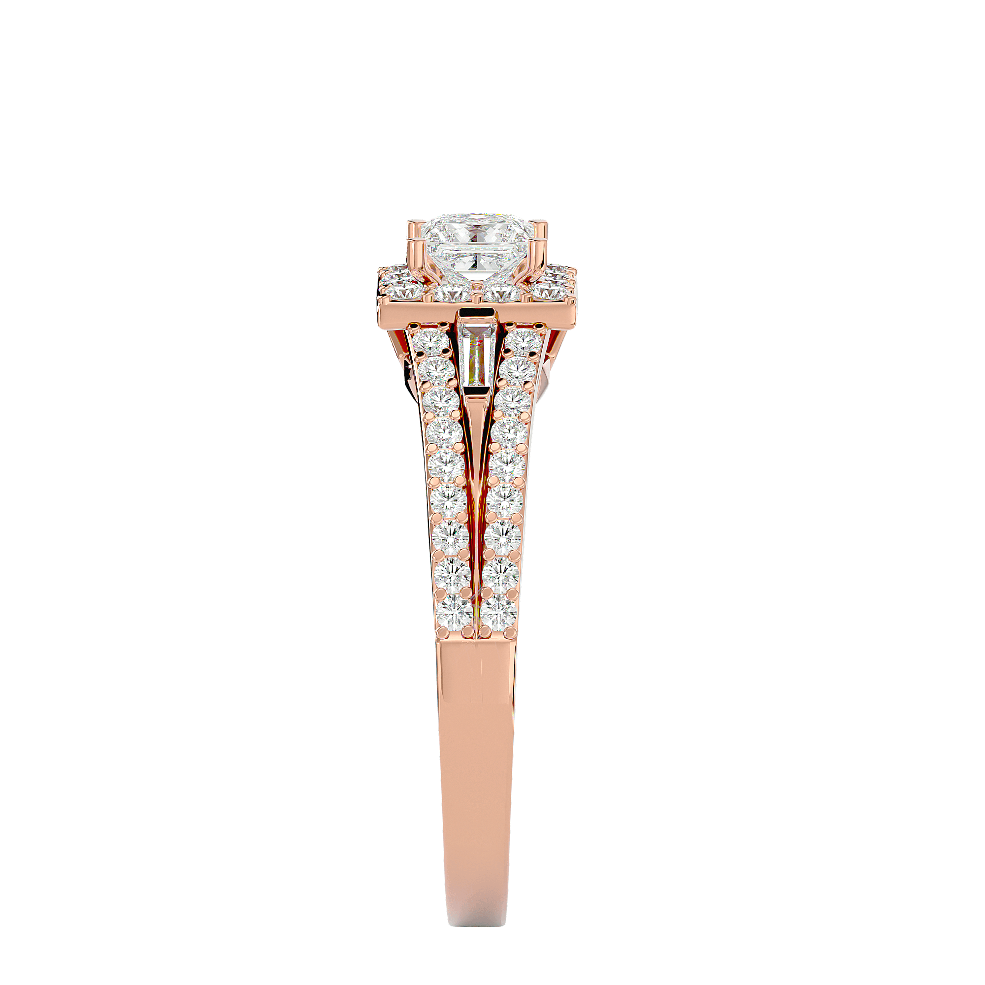 Isabella Diamond Halo Ring