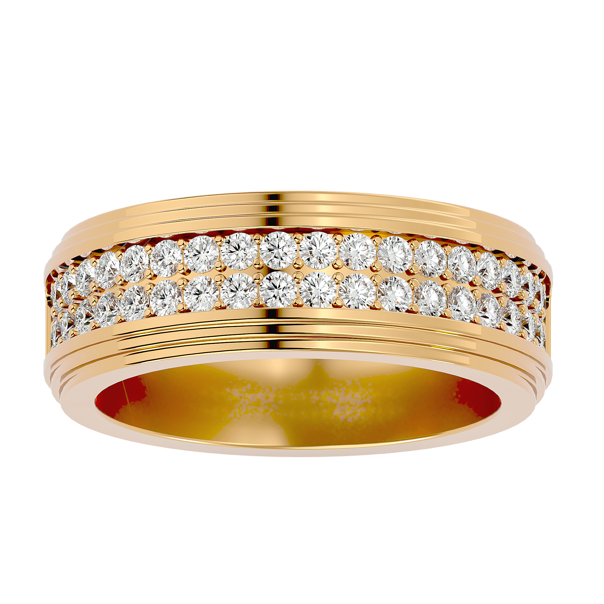 Giavanna Diamond Mens Rings