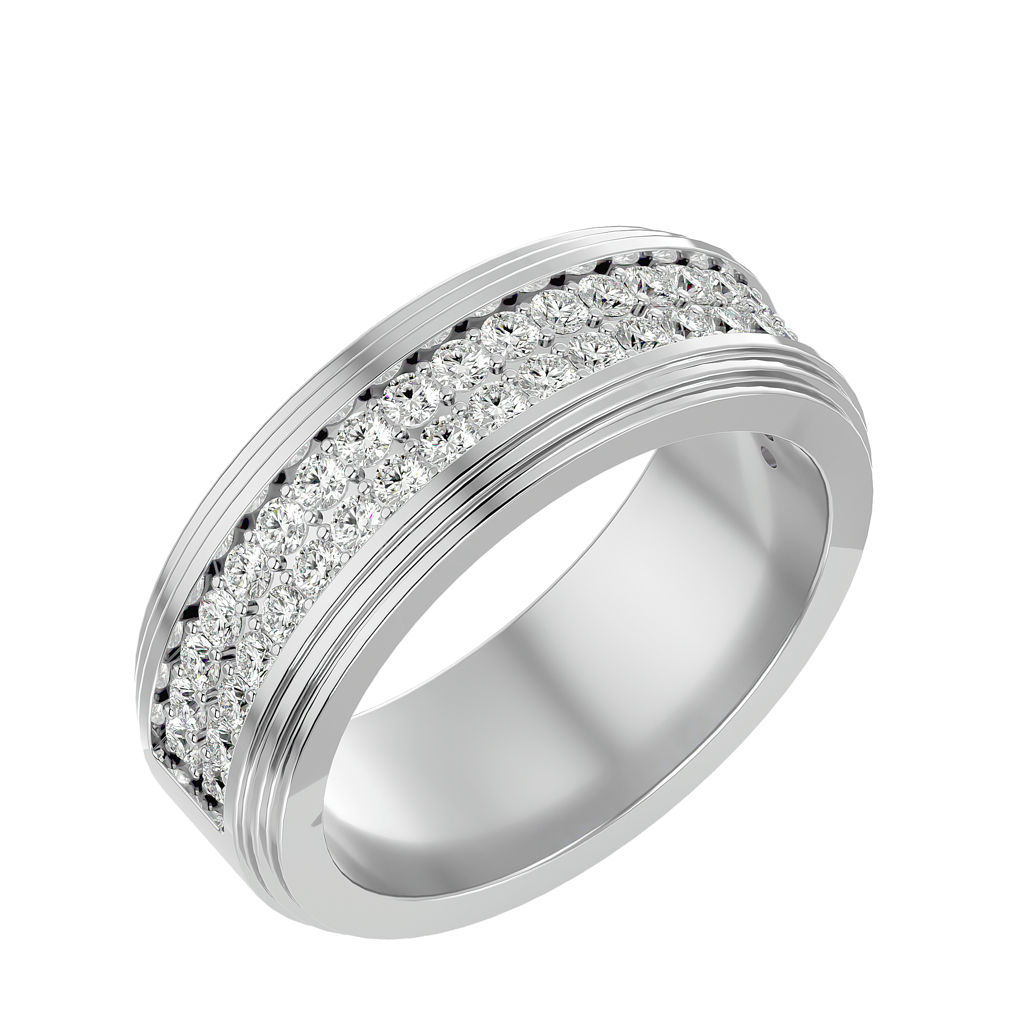 Giavanna Diamond Mens Rings